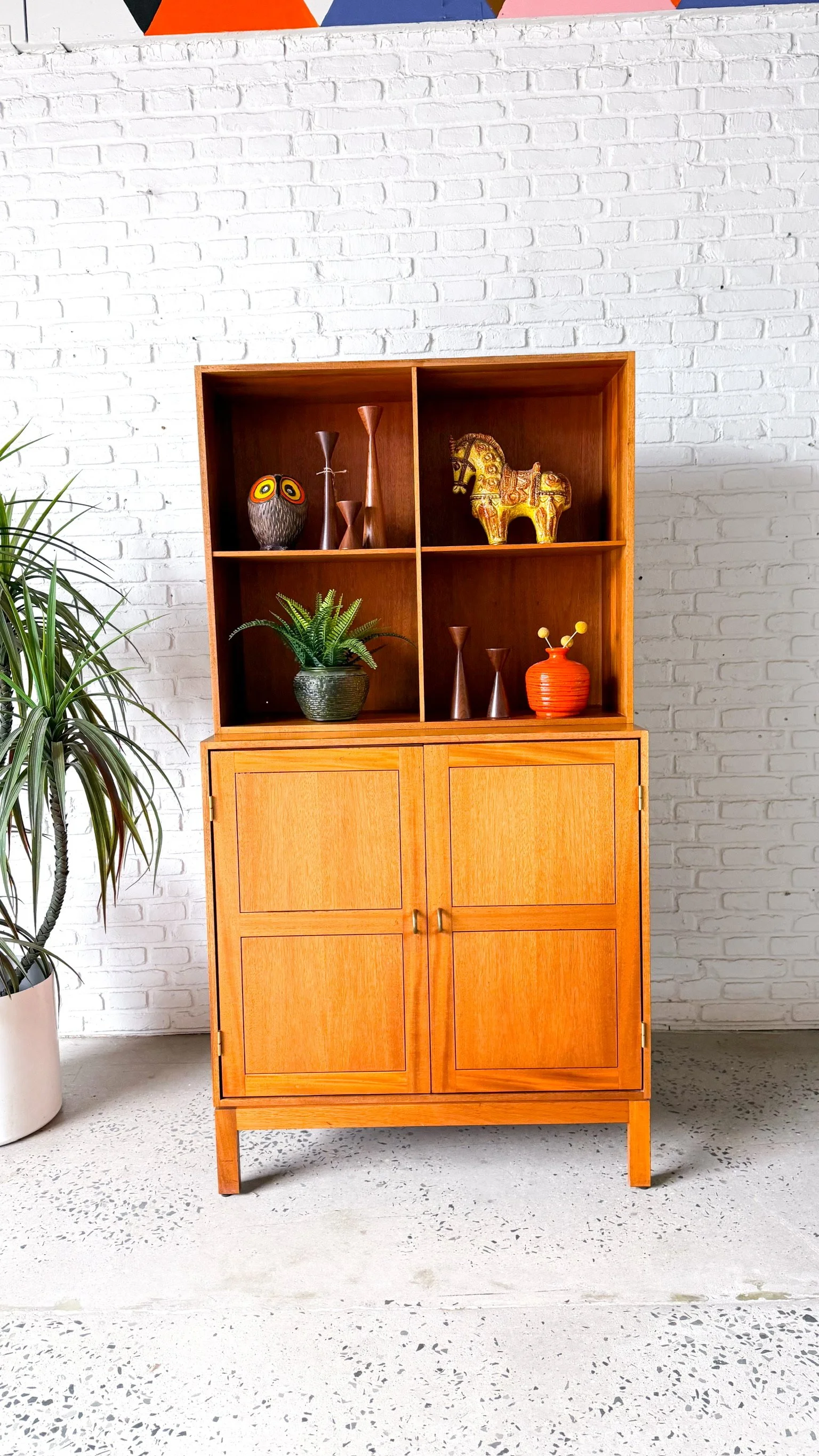 Danish Teak Two Piece Bookcase13.jpg