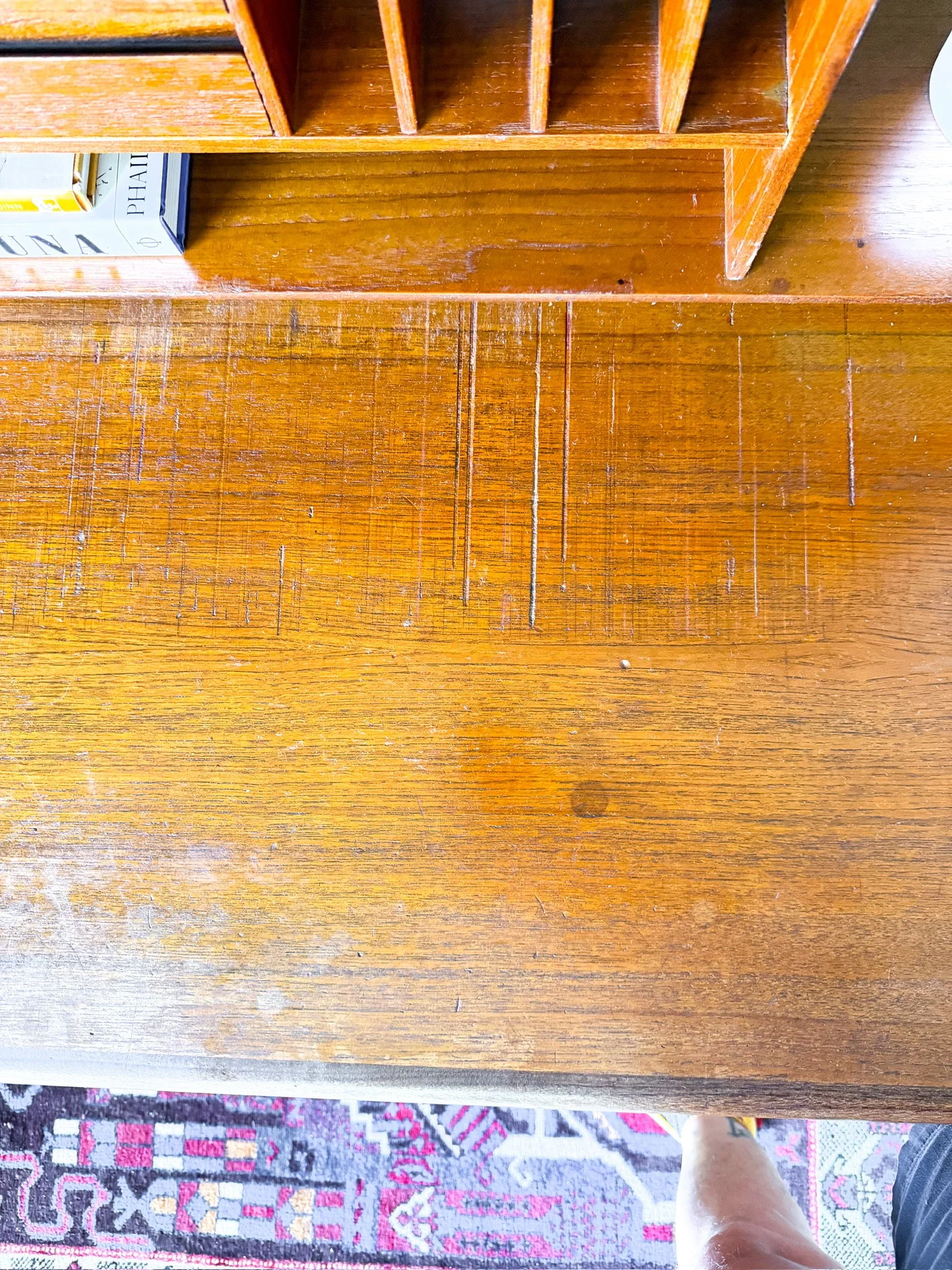 Danish Modern Teak Secretary Desk circa 1960s13.jpg