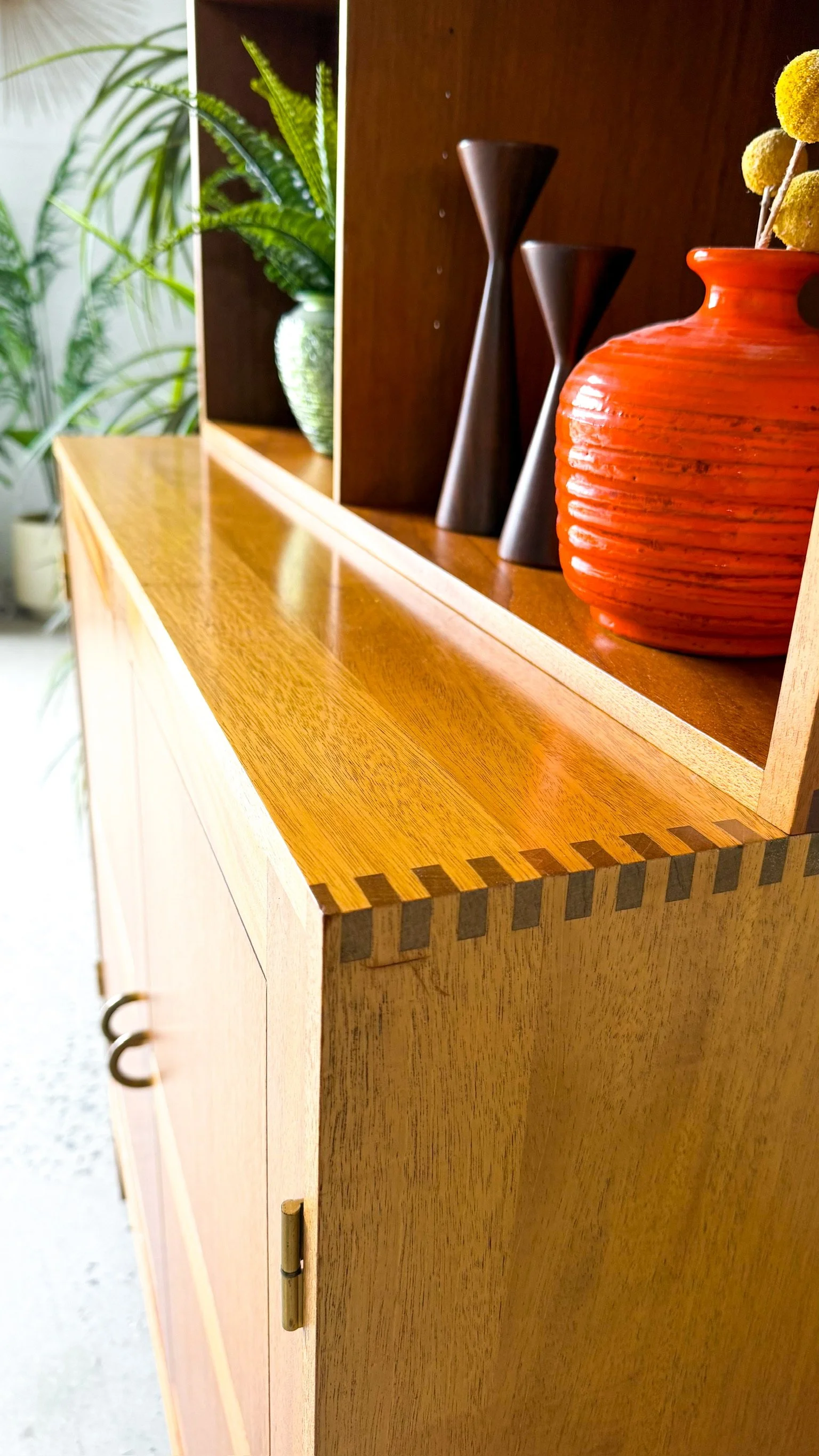 Danish Teak Two Piece Bookcase8.jpg