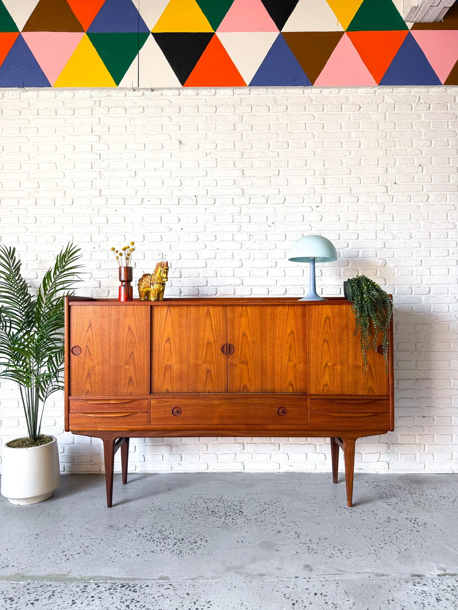 Johannes Andersen for Uldum Danish Teak Sideboard22.JPG