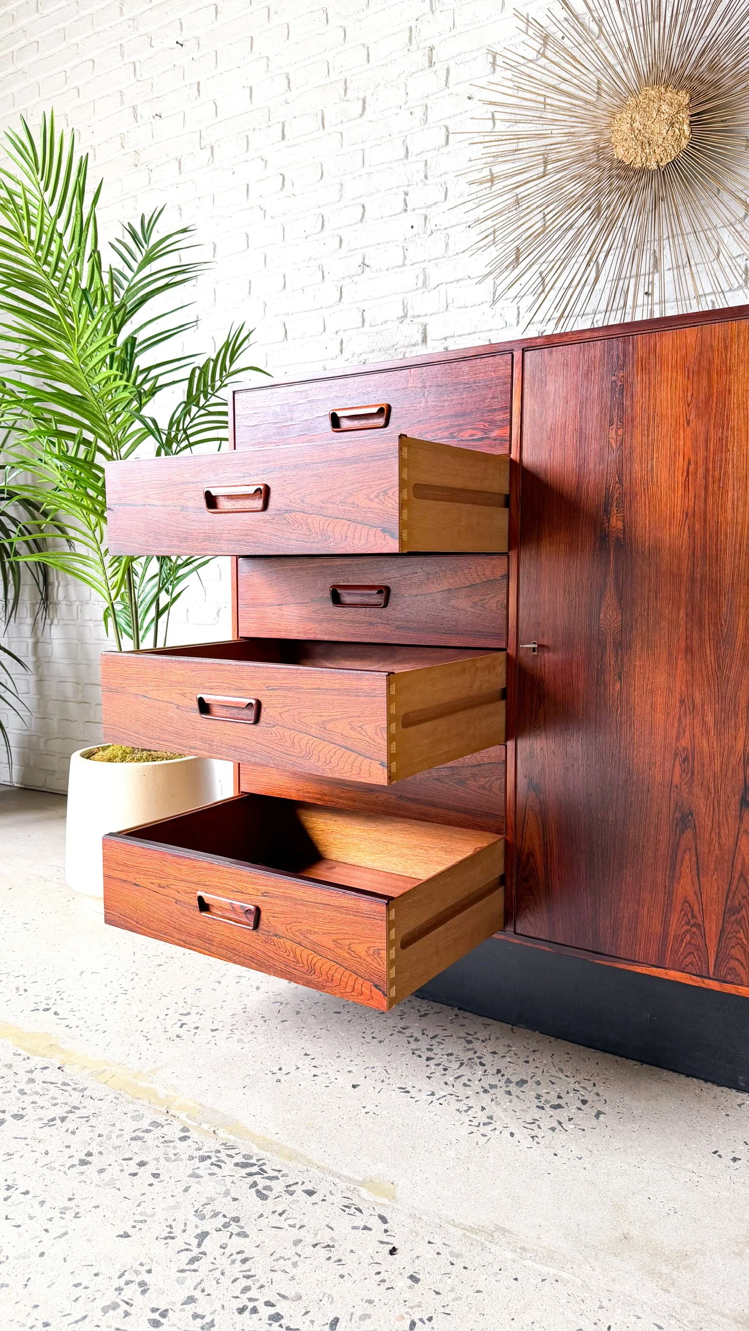 Rosewood Chest Highboy  Made in Denmark2.jpg