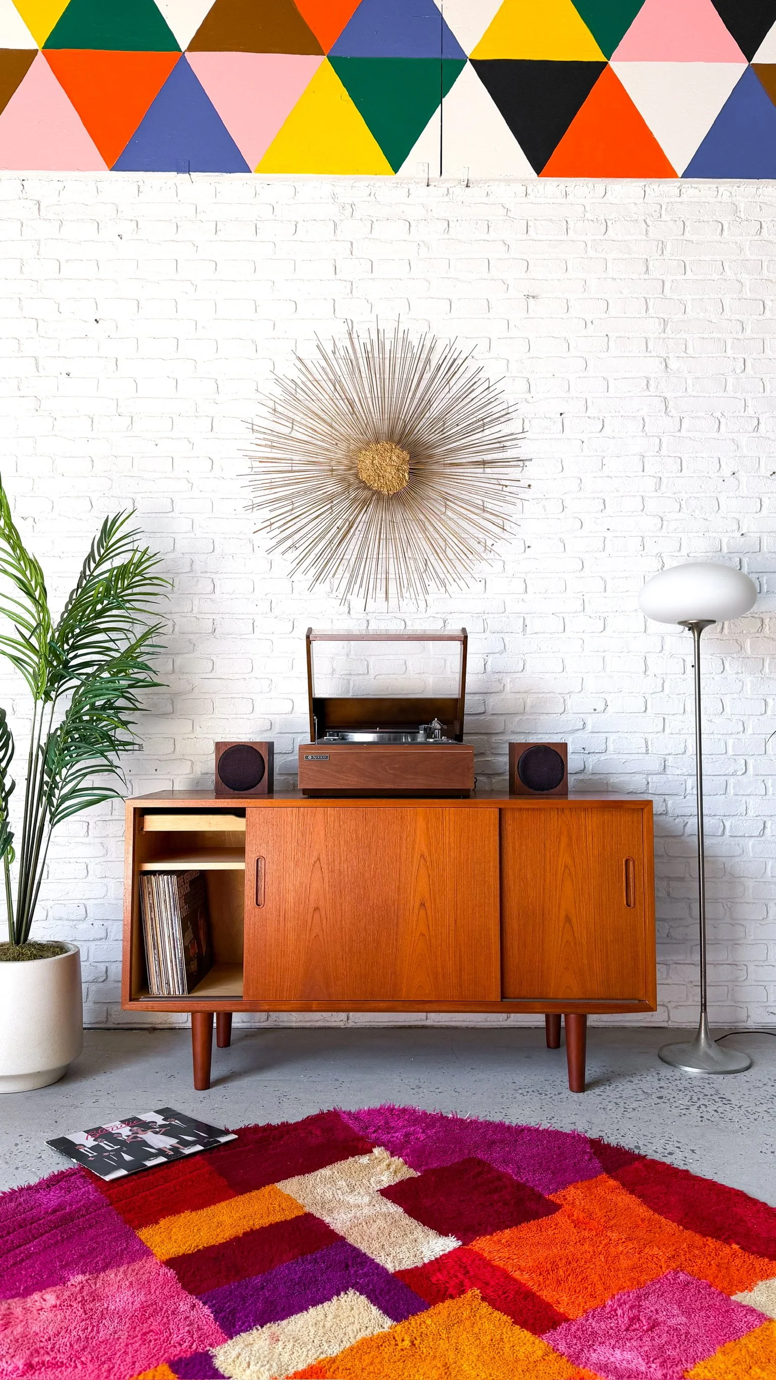 1960s Teak Credenza made in Denmark by Designer, Poul Hundevad3.jpg