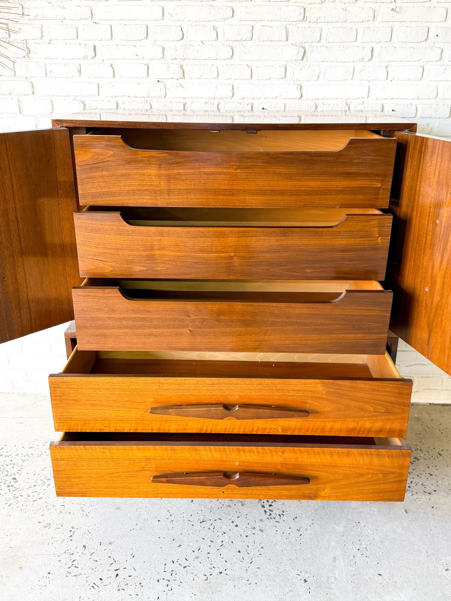 4 piece Walnut Bedroom Set Circa 1960s32.jpg