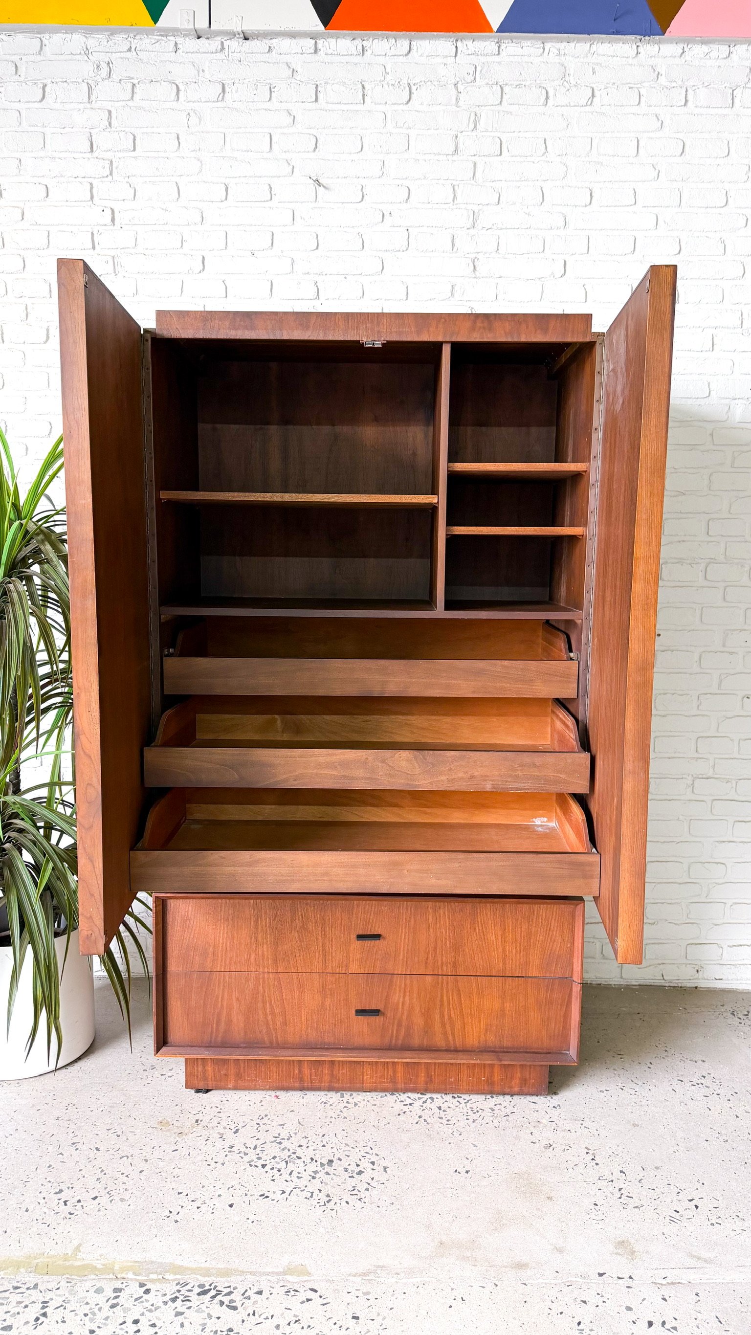 1960s Brutalist Walnut Armoire by Tobago Canada10.jpg