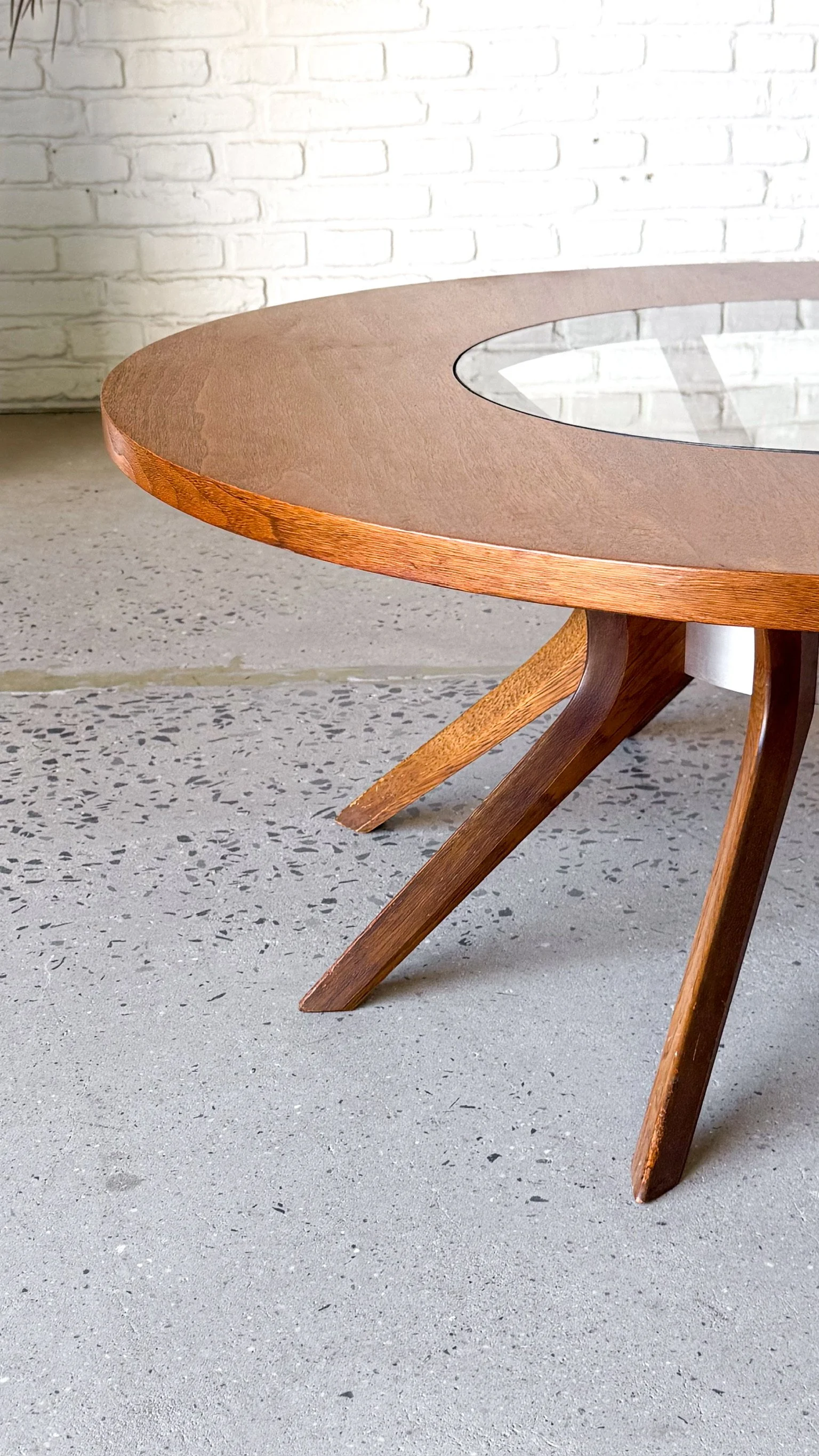Broyhill Brasilia Cathedral Coffee Table with Rare Bowl8.jpg