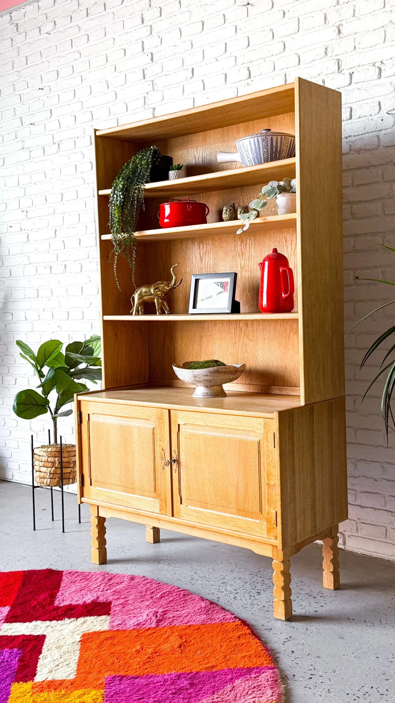 Danish Modern Oak Bookshelf2.jpg