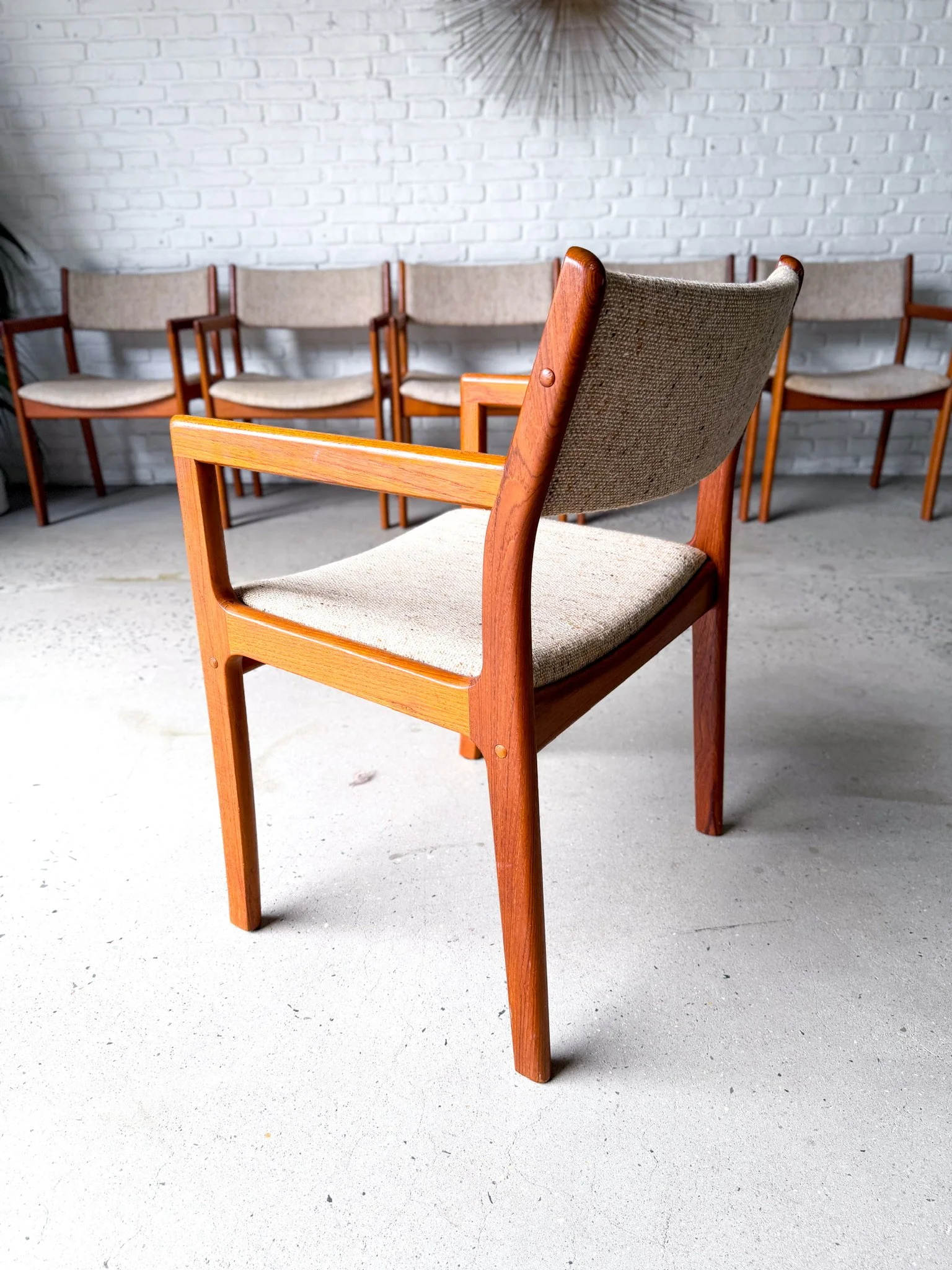 Teak Dining Chairs With Arms Set of 6 by D-Scan15.jpg