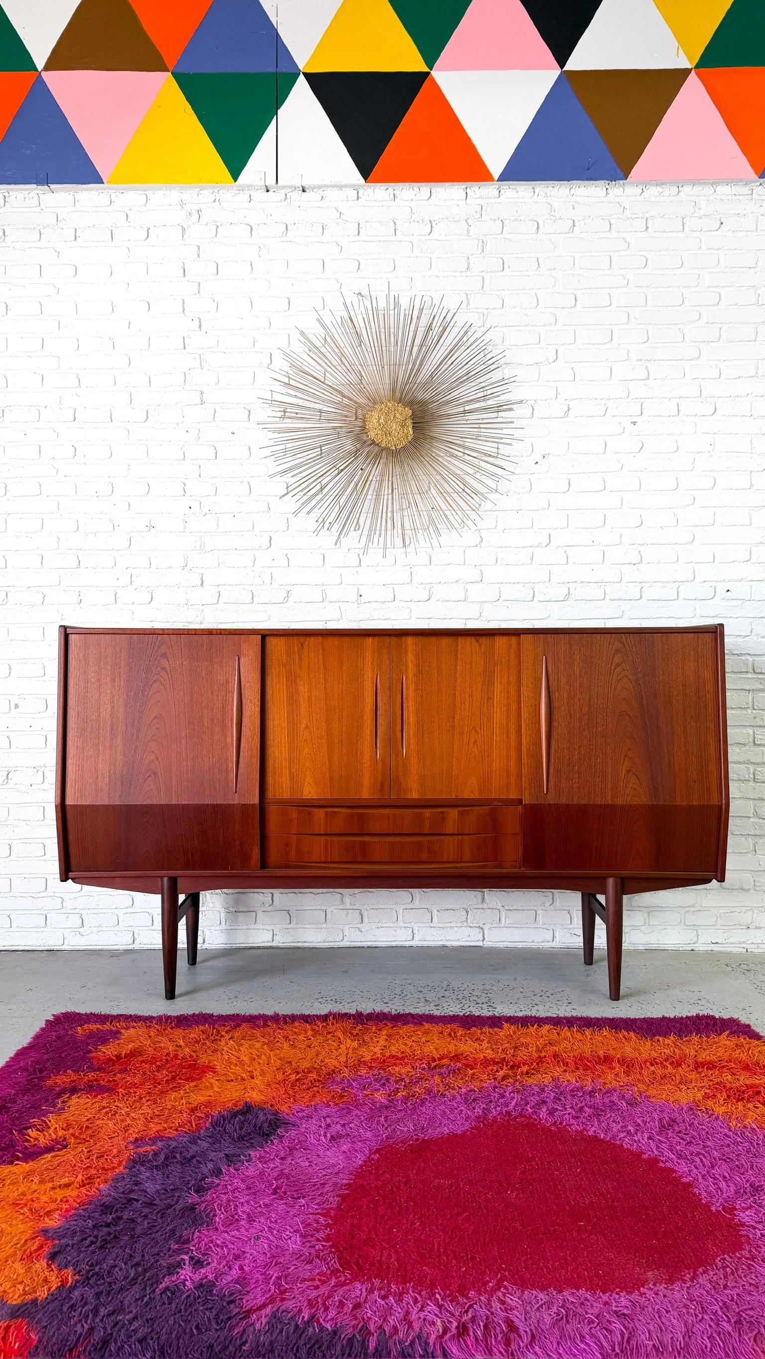E. W. BACH DANISH TEAK HIGHBOARD C. 1960S1.jpg