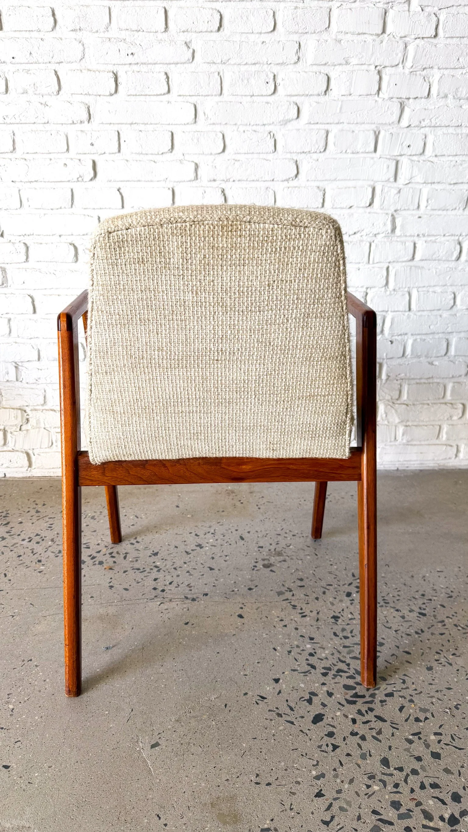 Mel Smilow Solid Walnut Set of 6 Dining Chairs11.jpg
