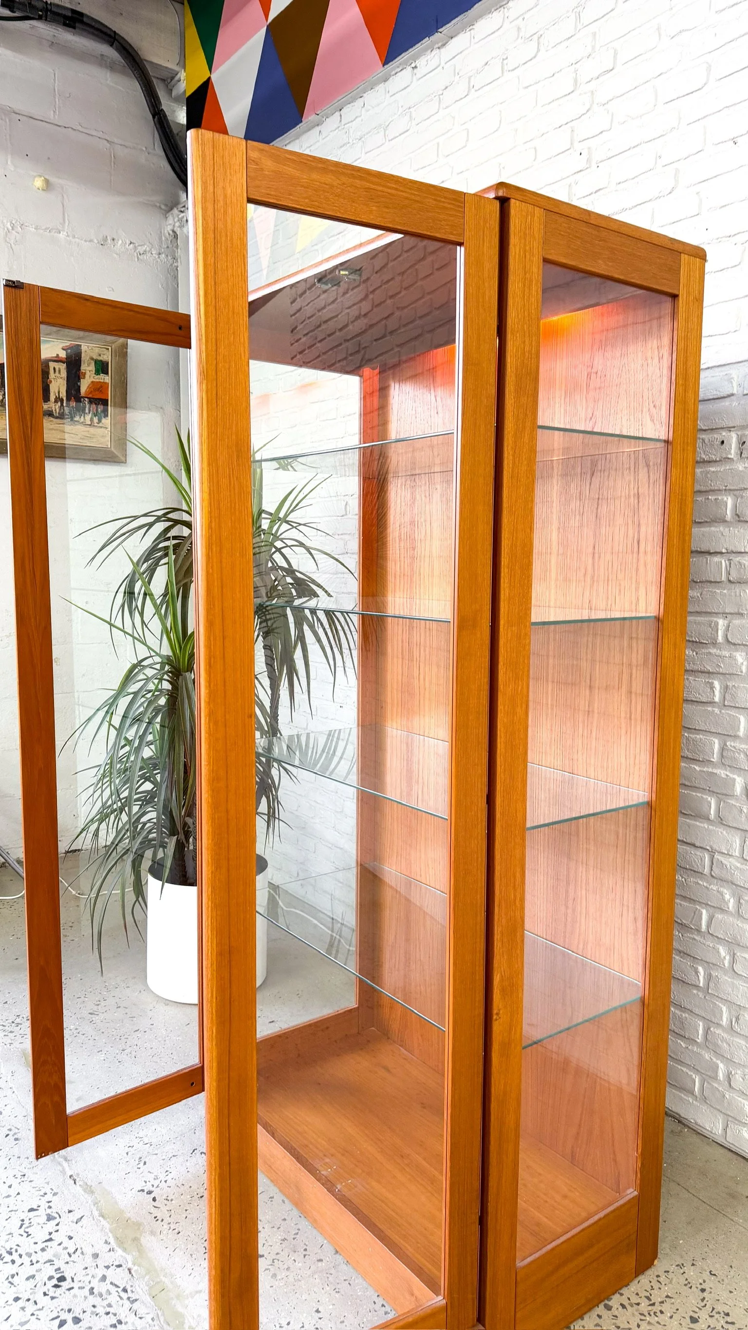 Teak and Glass Curio Display Cabinet5.jpg