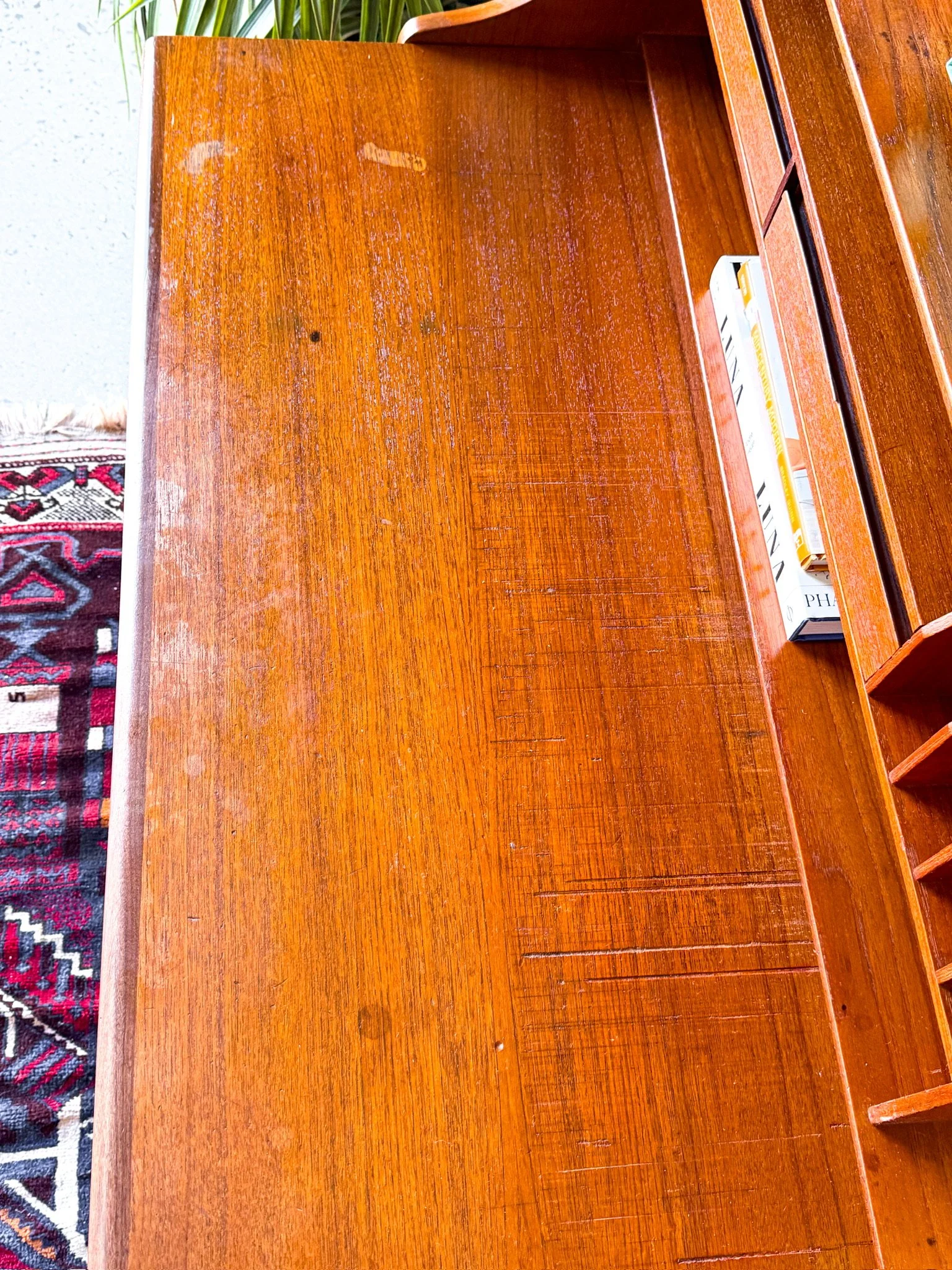 Danish Modern Teak Secretary Desk circa 1960s11.jpg