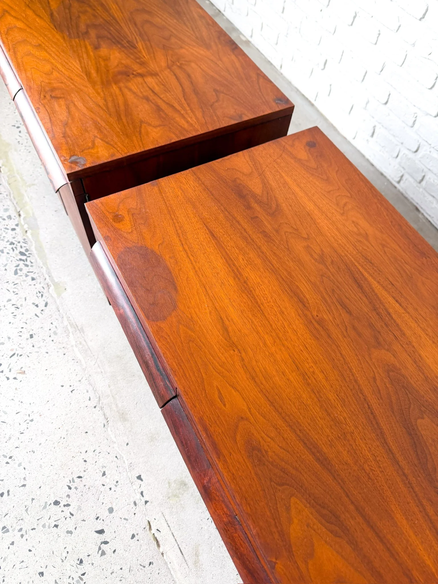 Walnut and Rosewood Nightstands Pair5.jpg