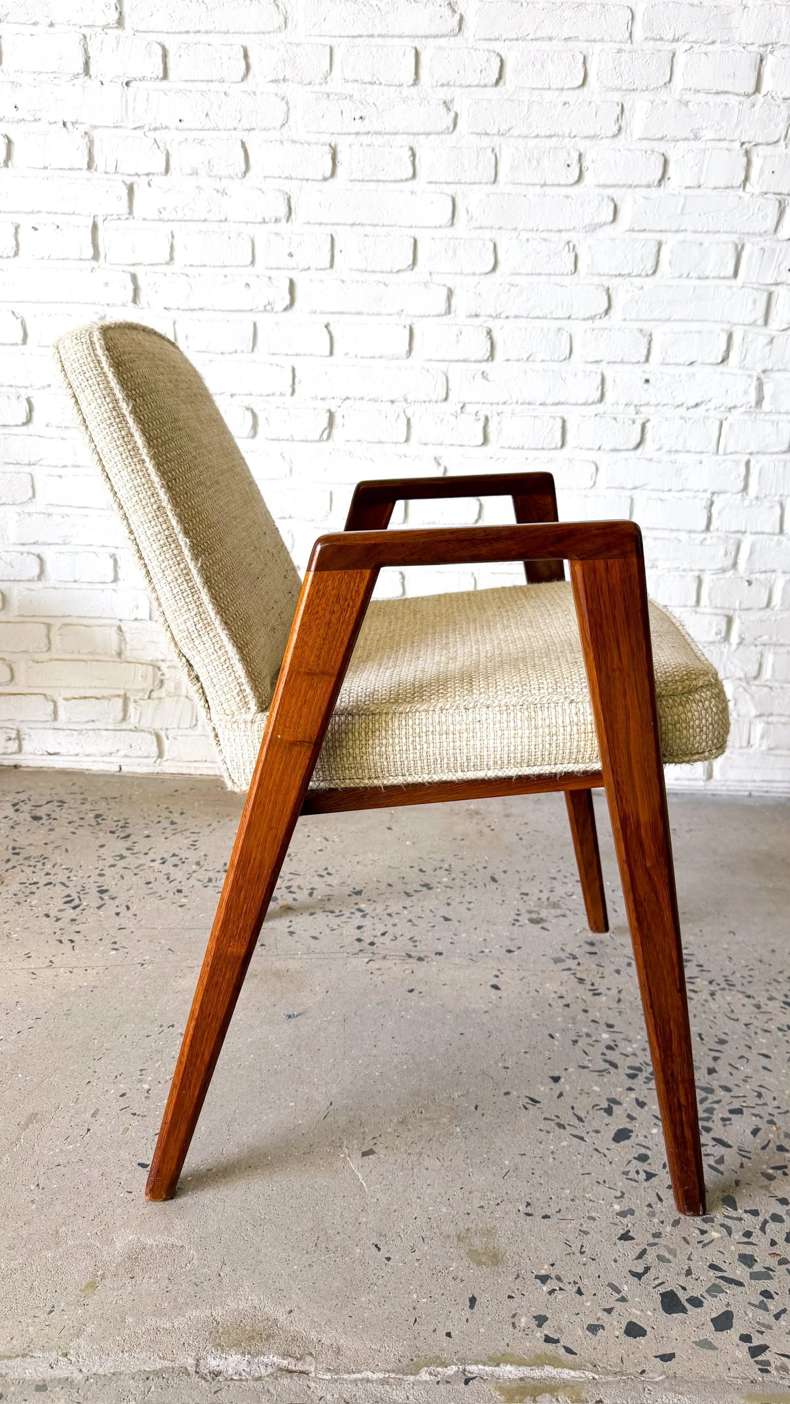 Mel Smilow Solid Walnut Set of 6 Dining Chairs14.jpg