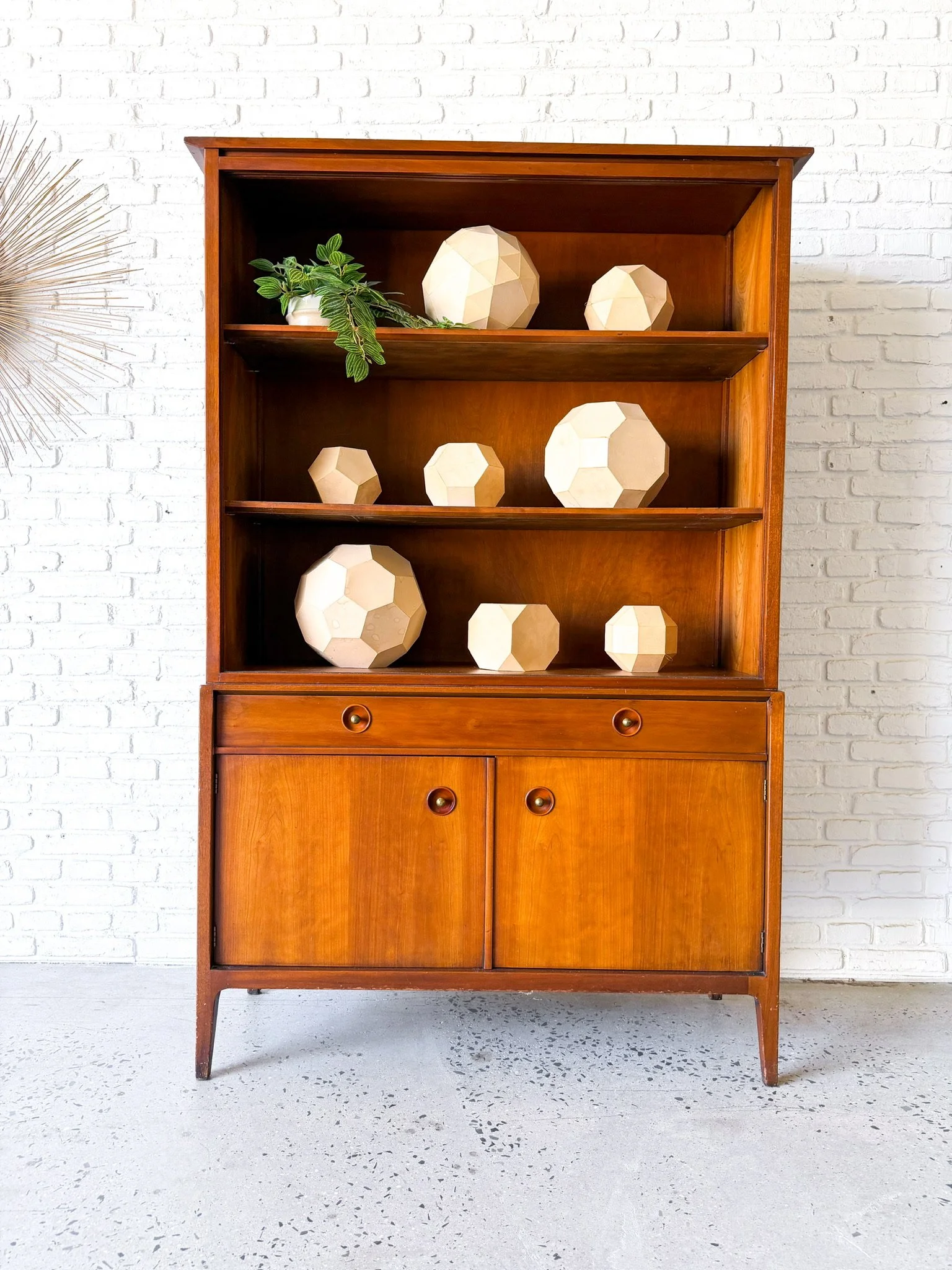 Drexel Counterpoint by John Van Koert Walnut Hutch14.jpg