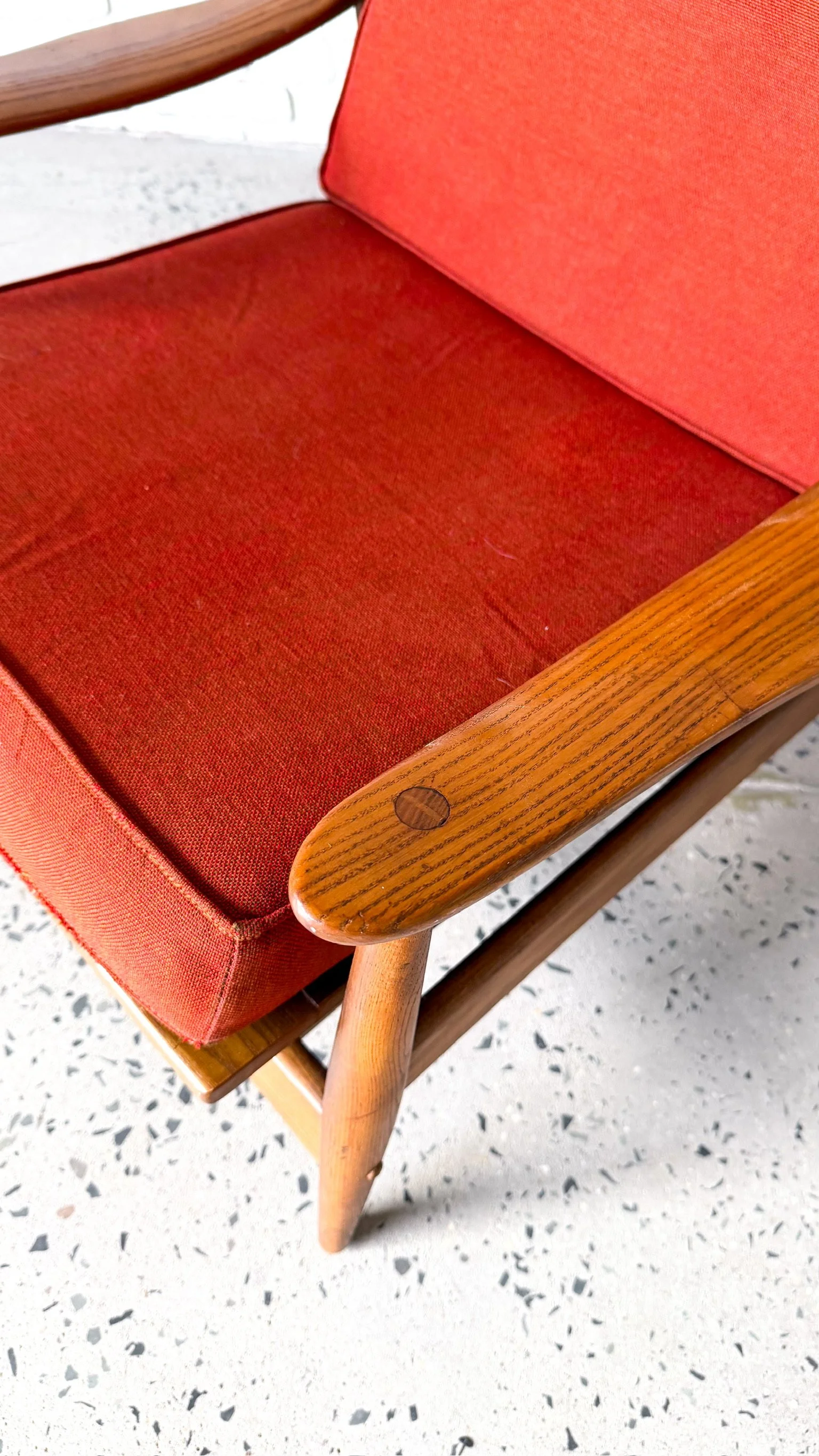 Mid Century Stationary Rocking Chair2.jpg