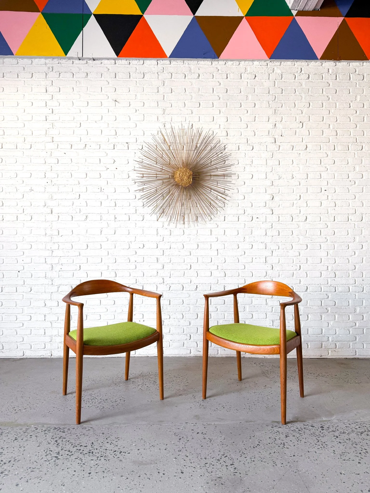 Rare pair of restored hans wagner JH503 chairs5.jpg