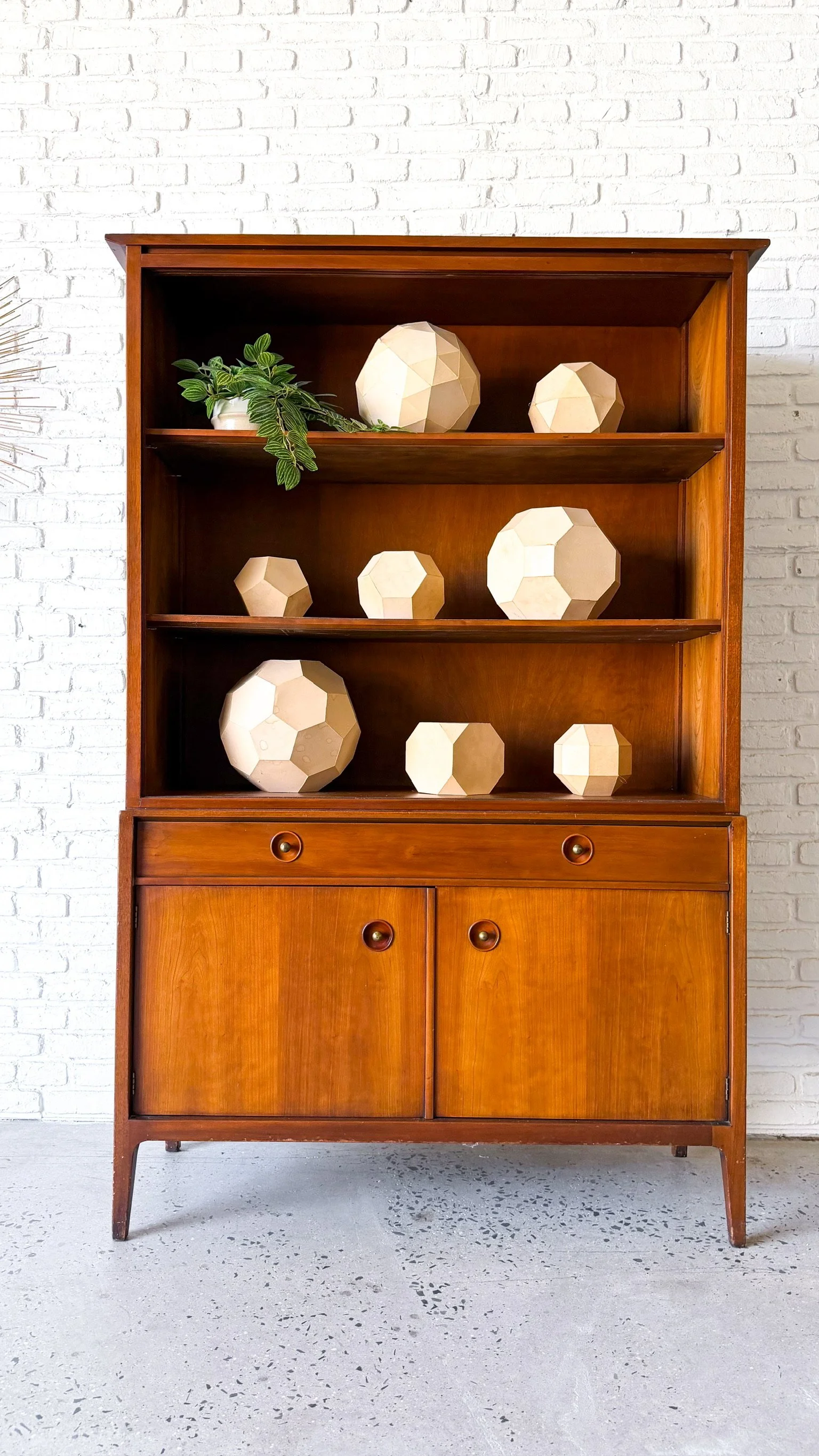 Drexel Counterpoint by John Van Koert Walnut Hutch15.jpg