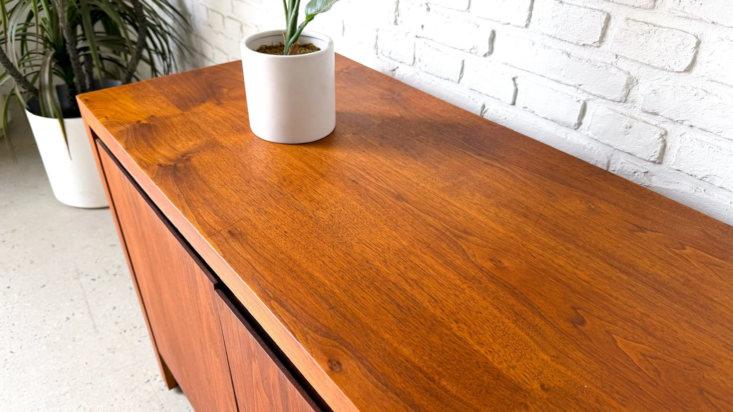 Designer Arthur Umanoff for Dillingham Walnut Credenza6.jpg