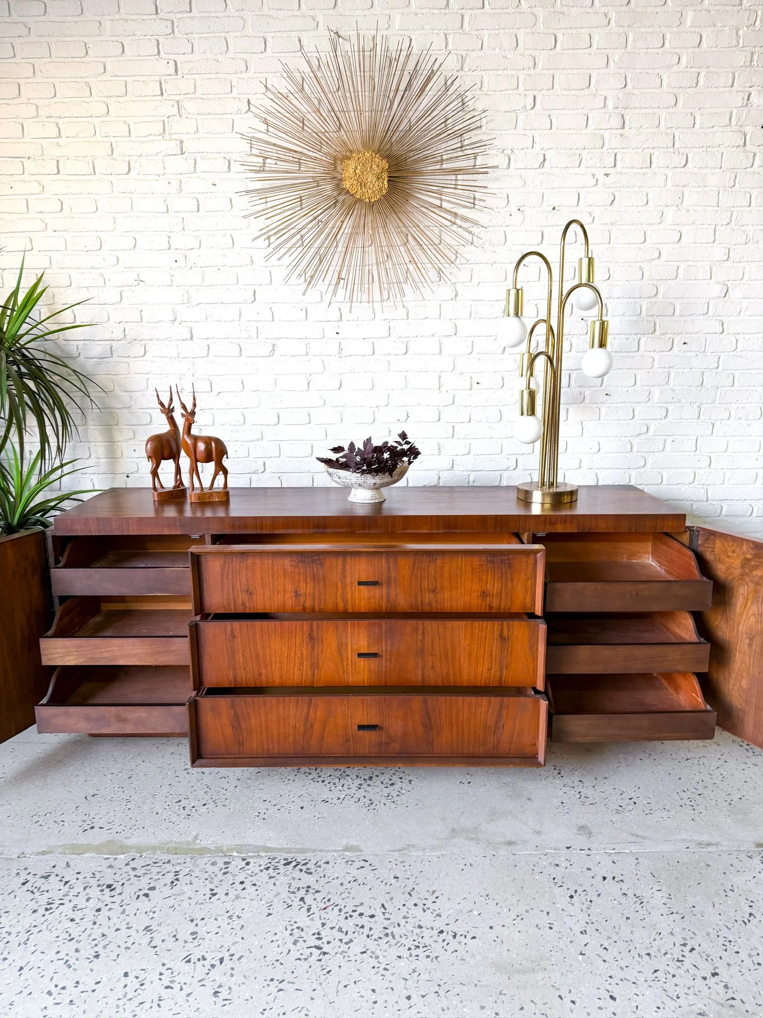 1960s Brutalist Walnut Lowboy Dresser by Tobago Canada14.jpg