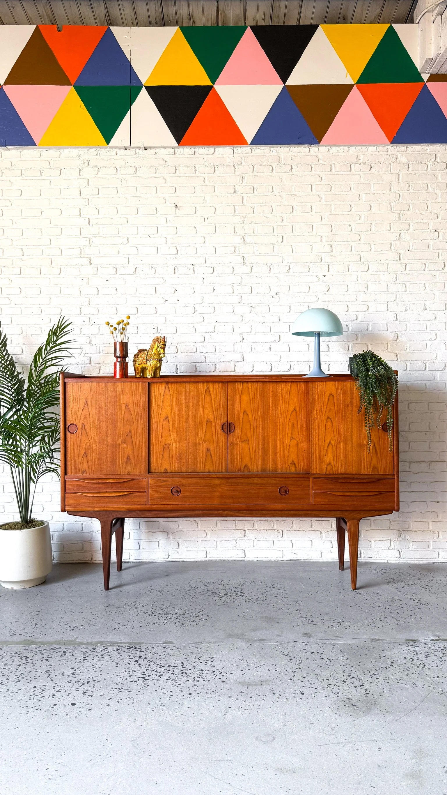 Johannes Andersen for Uldum Danish Teak Sideboard8.JPG