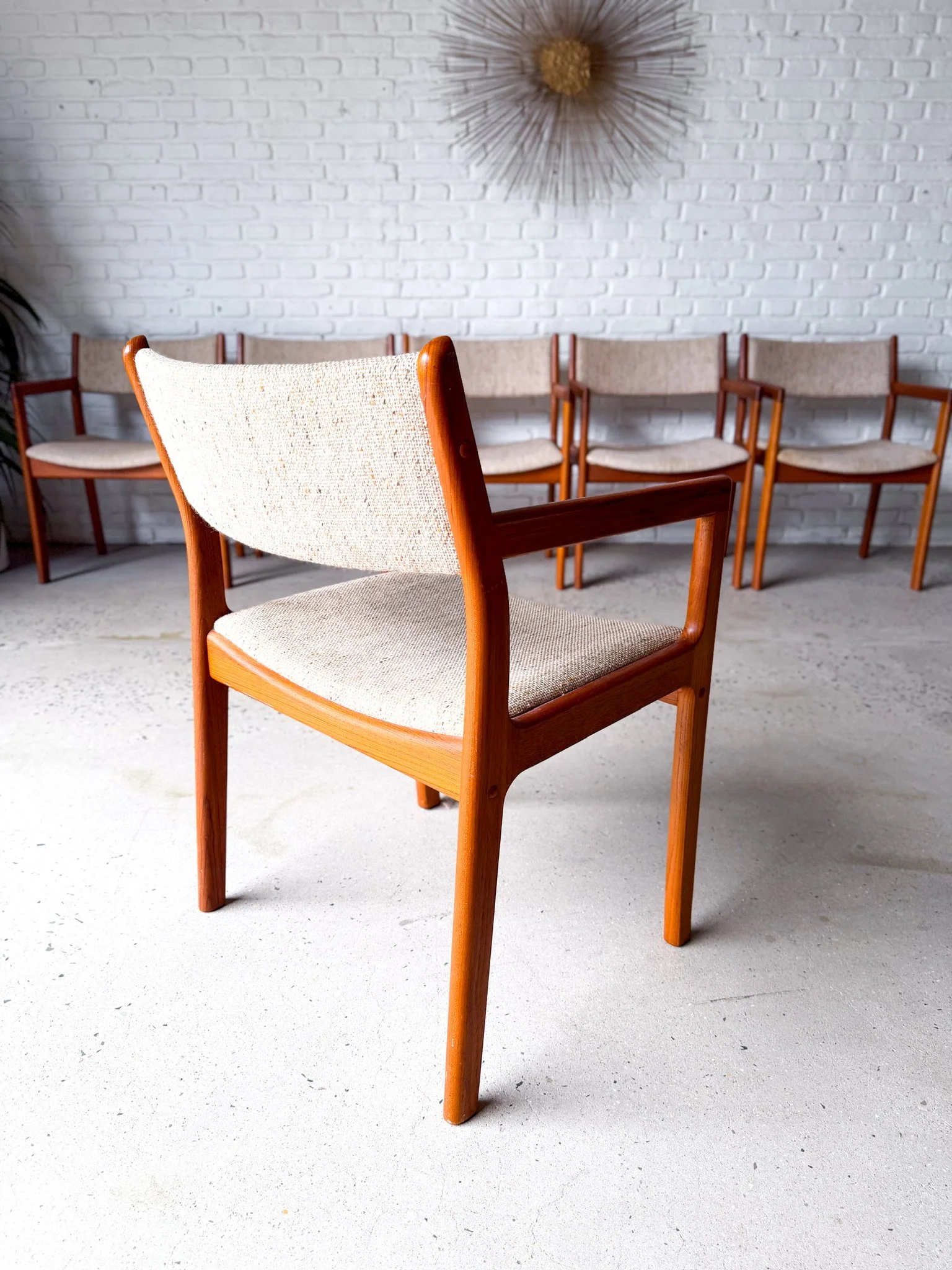 Teak Dining Chairs With Arms Set of 6 by D-Scan17.jpg