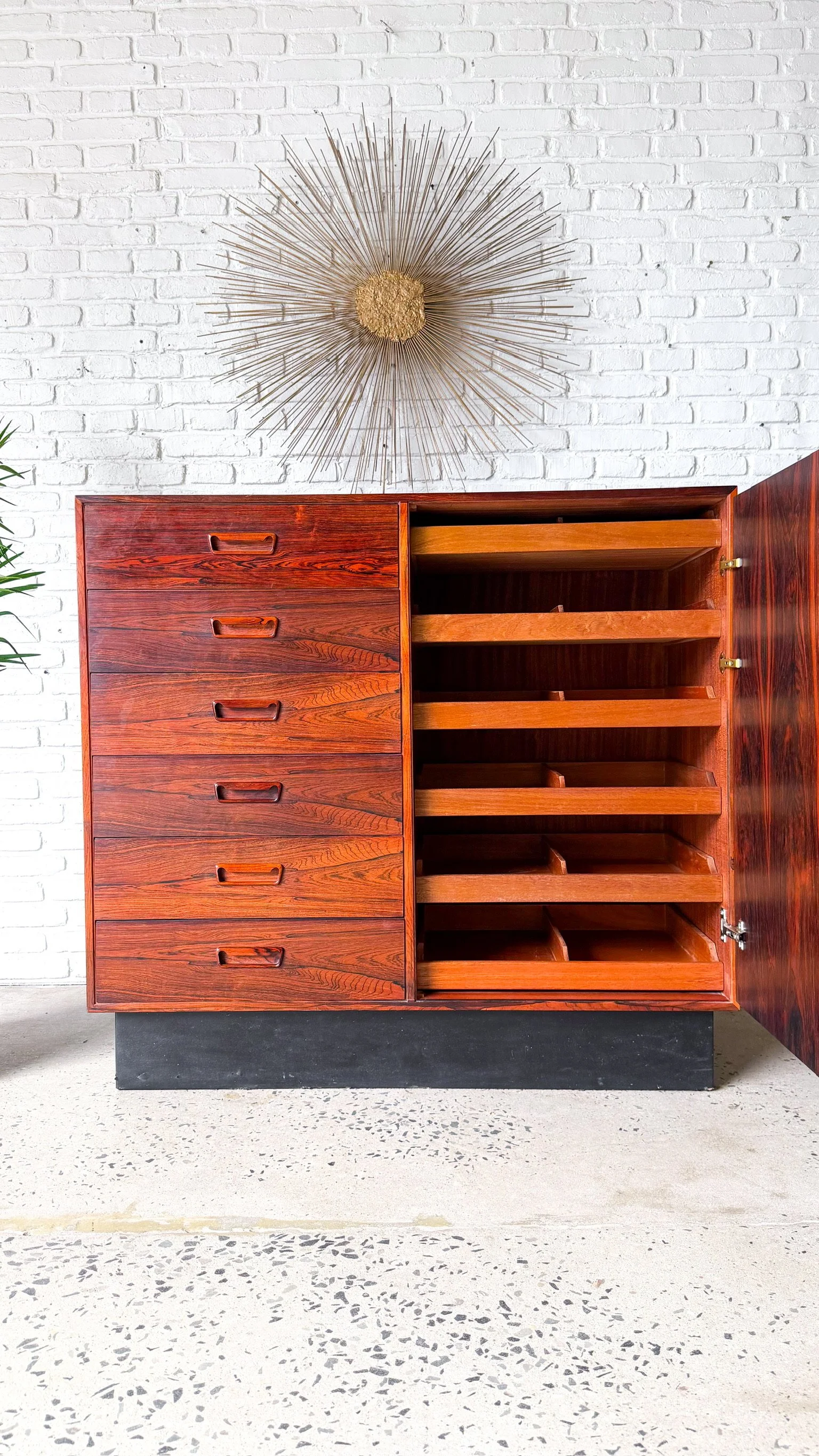 Rosewood Chest Highboy  Made in Denmark3.jpg