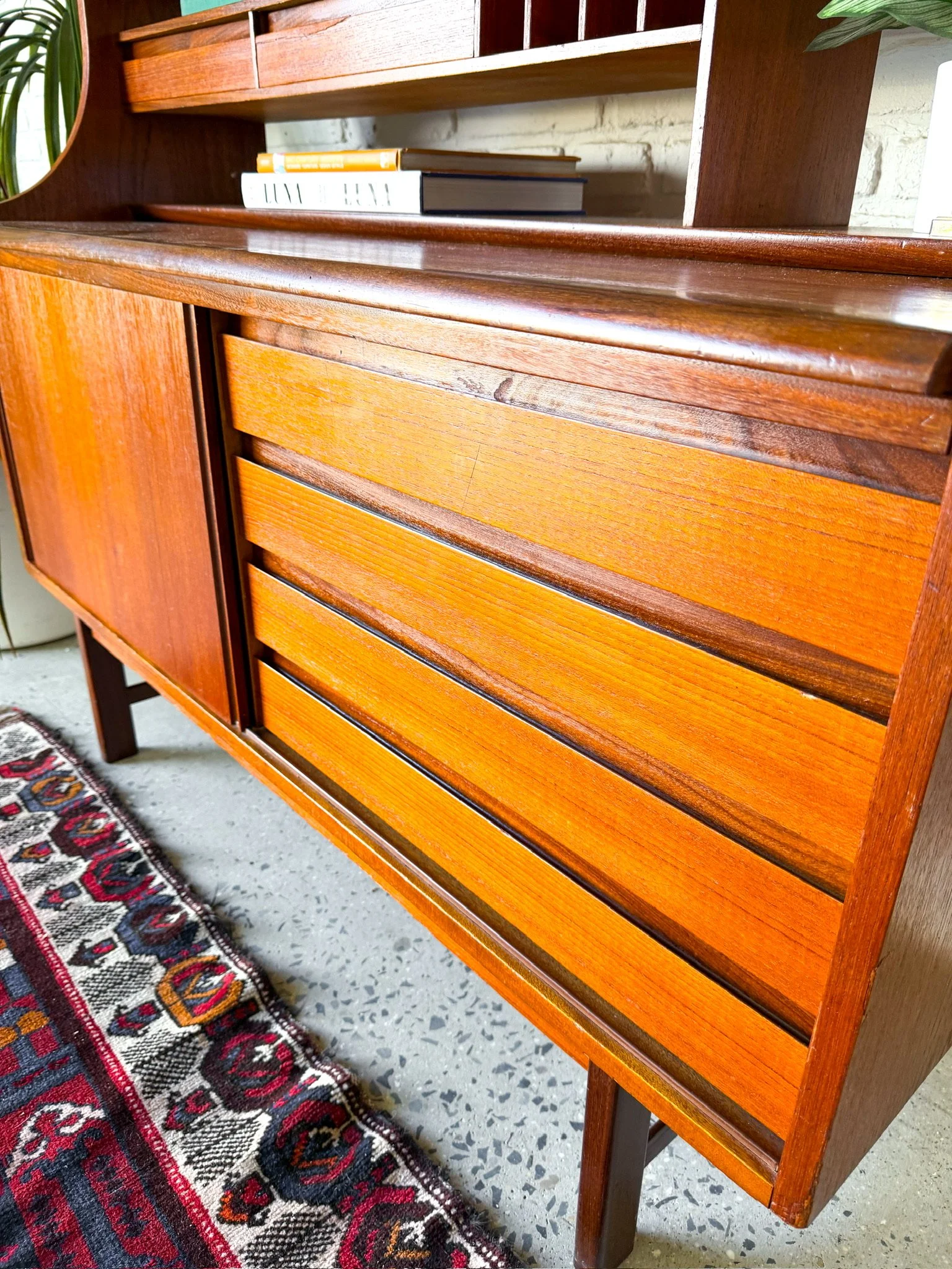 Danish Modern Teak Secretary Desk circa 1960s16.jpg