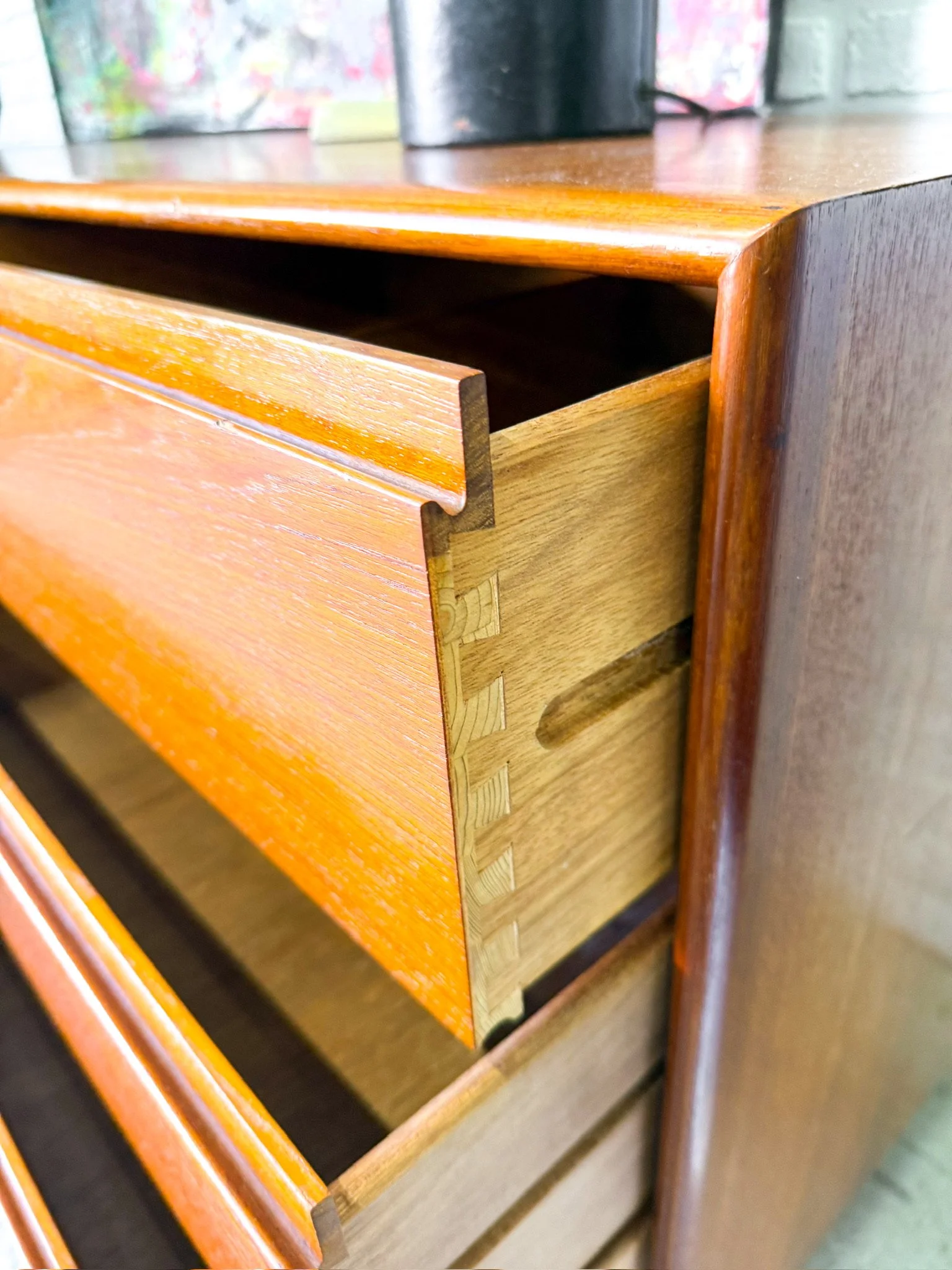 Danish Modern Lowboy Dresser by Art Furn12.JPG