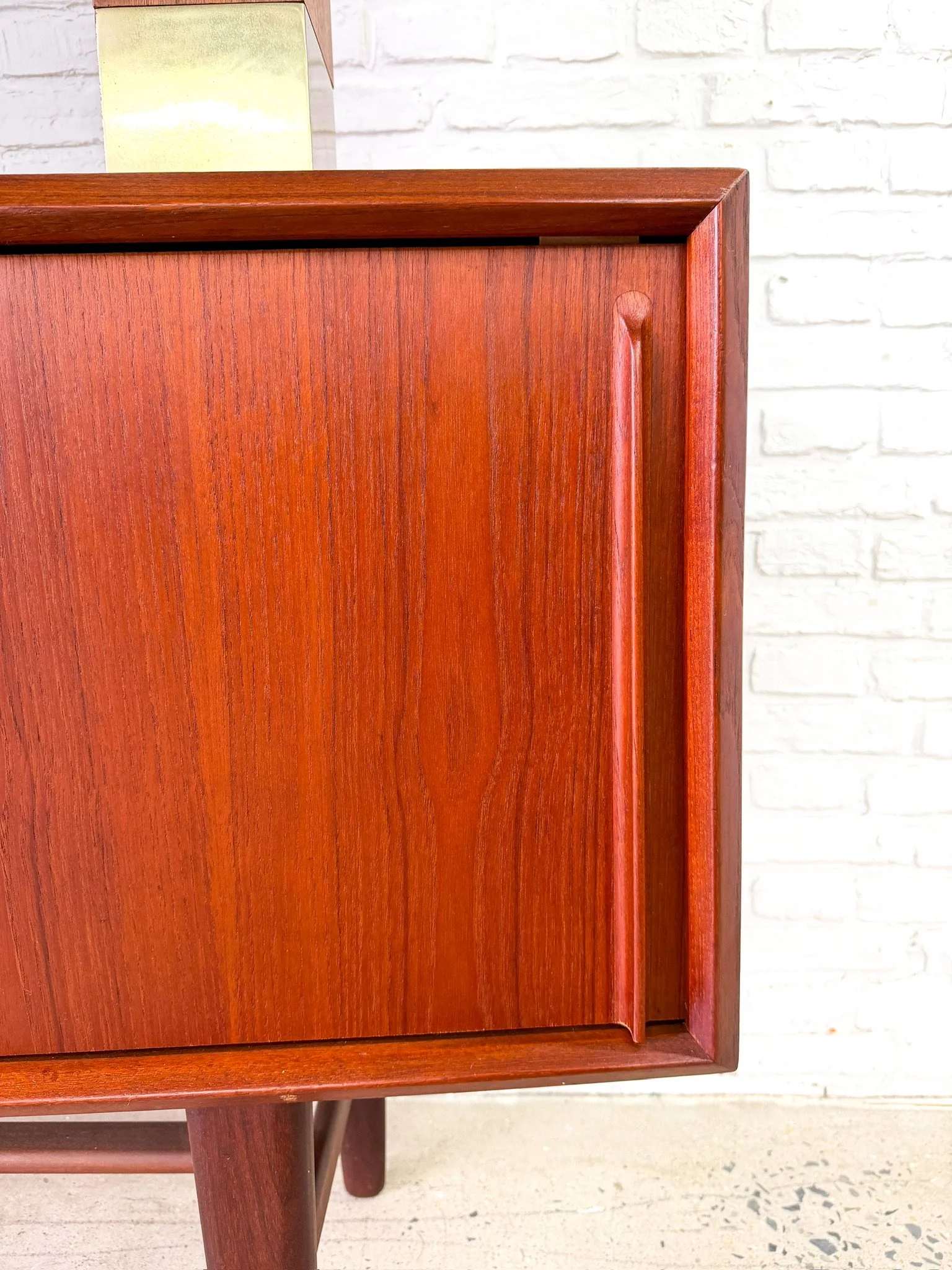 Danish Teak Curved Front Credenza6.jpg