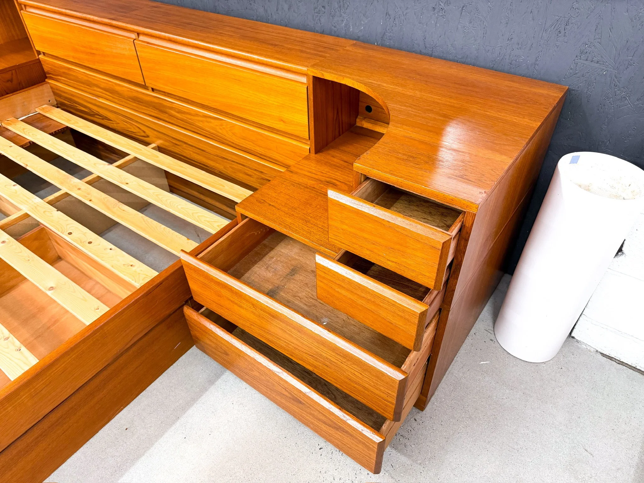 Danish Teak Queen Platform Bed6.jpg