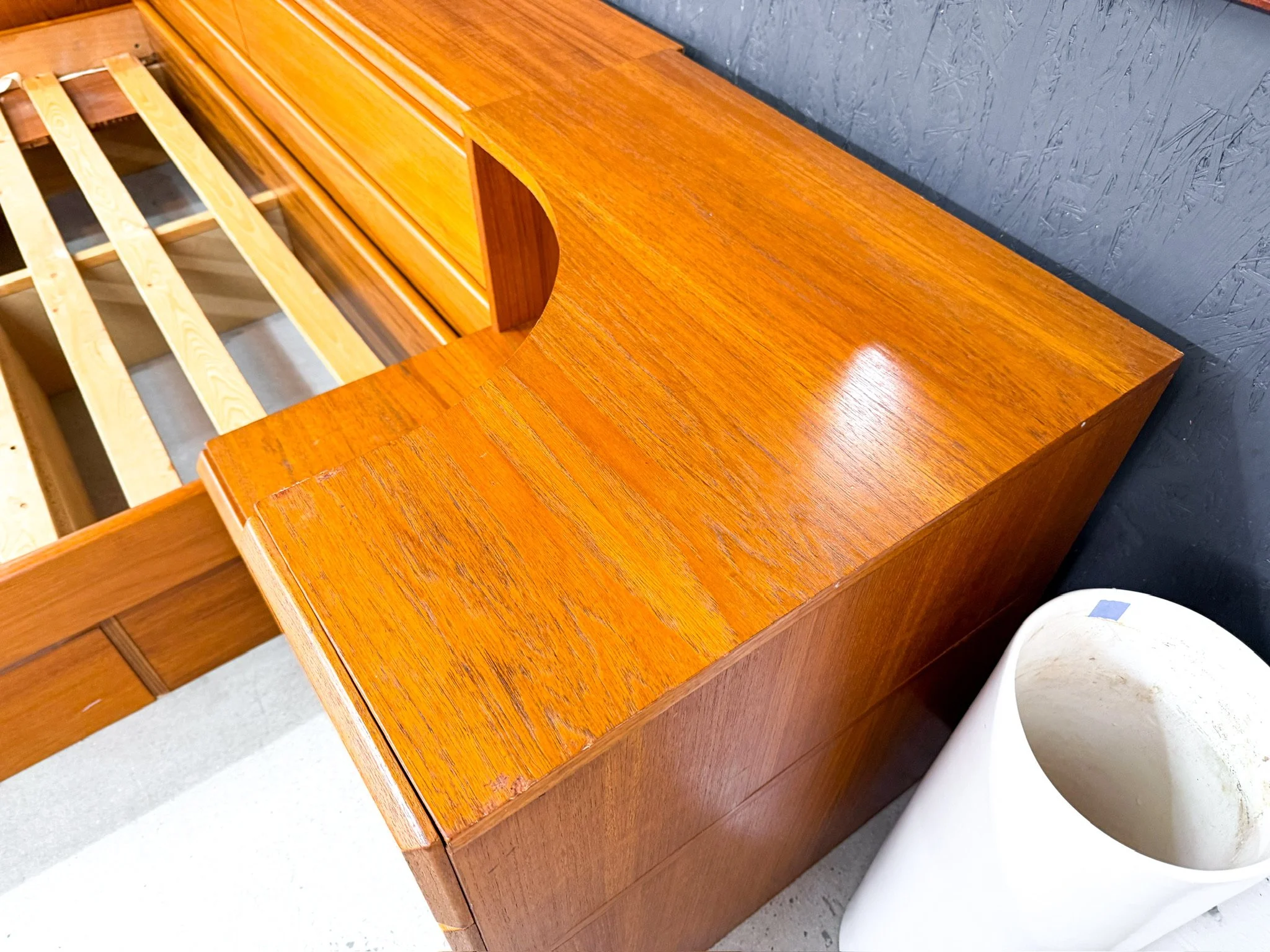 Danish Teak Queen Platform Bed4.jpg