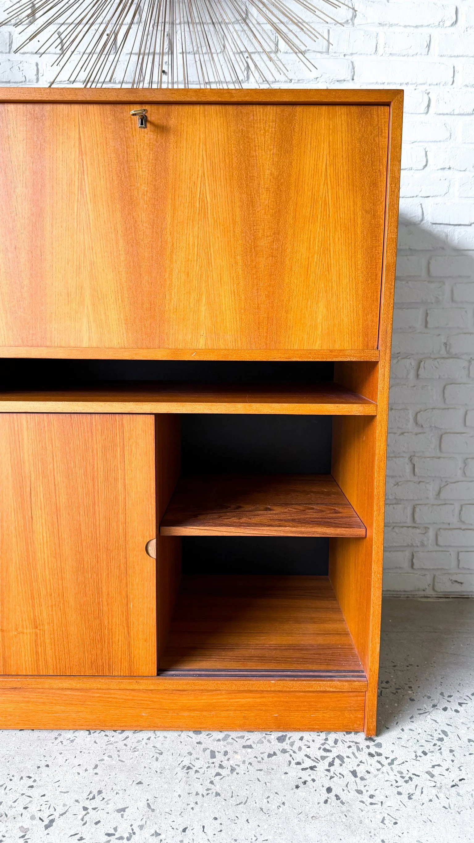 Teak Desk or Bar with fold down flap9.jpg
