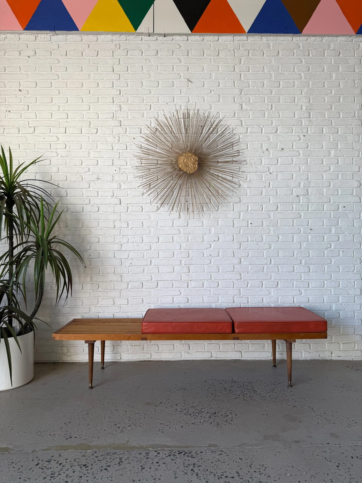 Slat Bench with Leather Cushions13.jpg