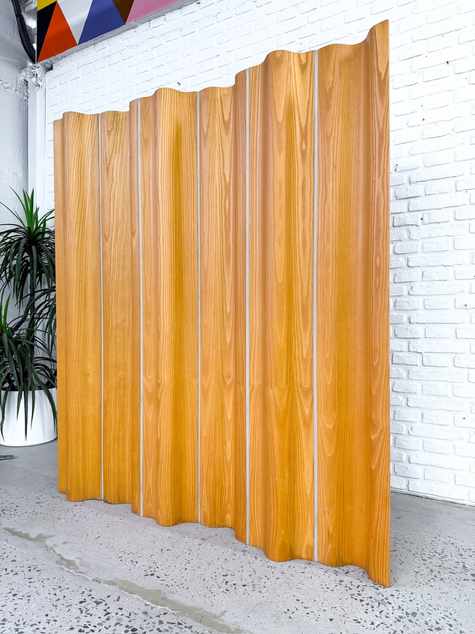 Eames Molded Plywood Folding Screens Room Dividers in Maple4.jpg
