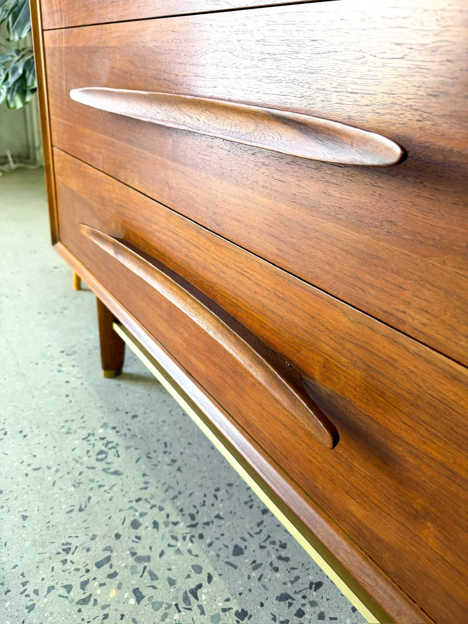 1960s Mid Century Modern Walnut Highboy Dresser6.jpg