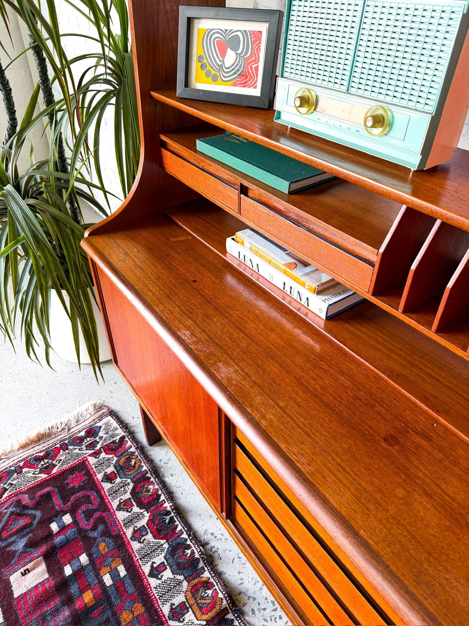 Danish Modern Teak Secretary Desk circa 1960s14.jpg
