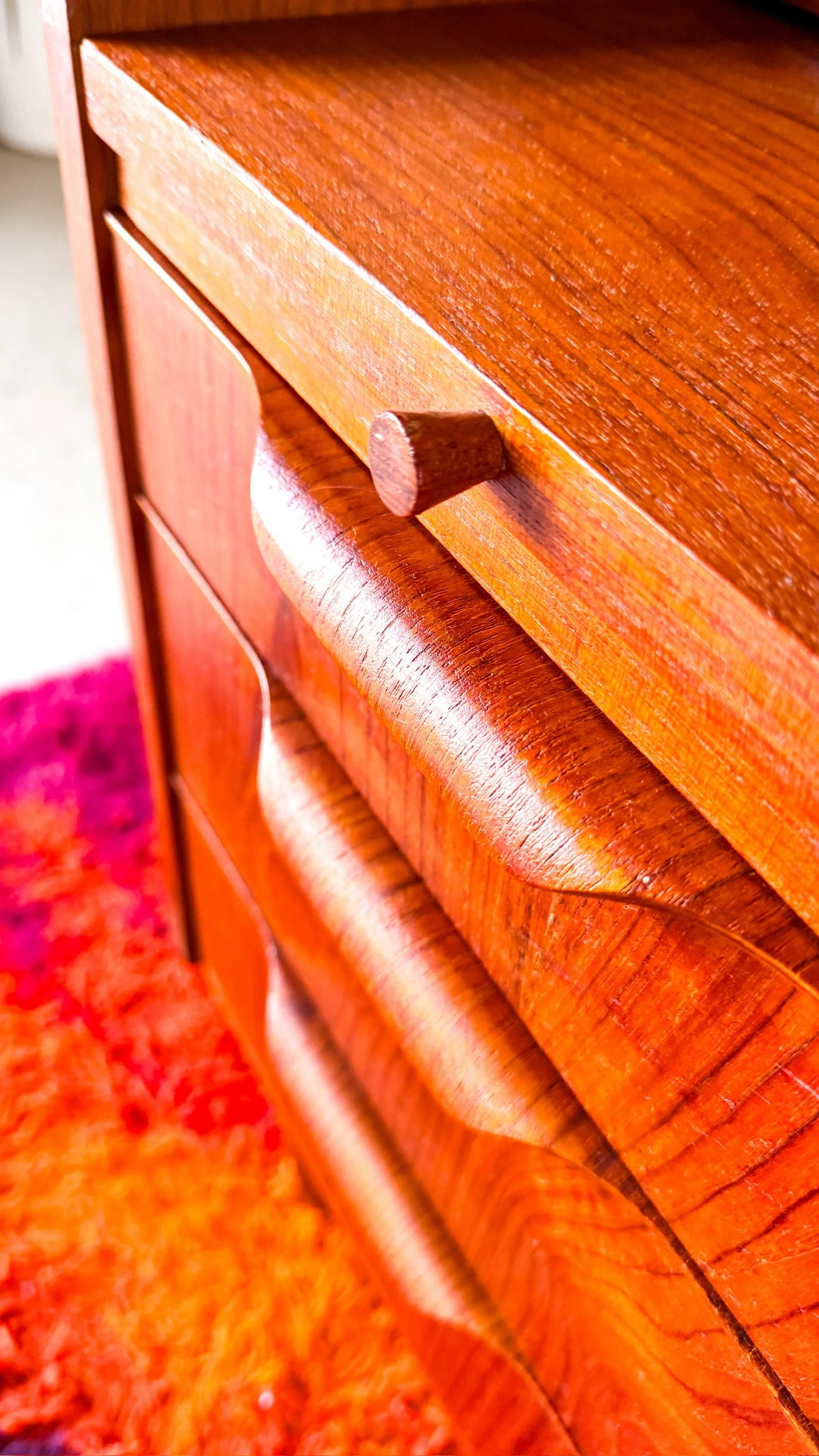 Danish Modern Teak Secretary Desk7.jpg