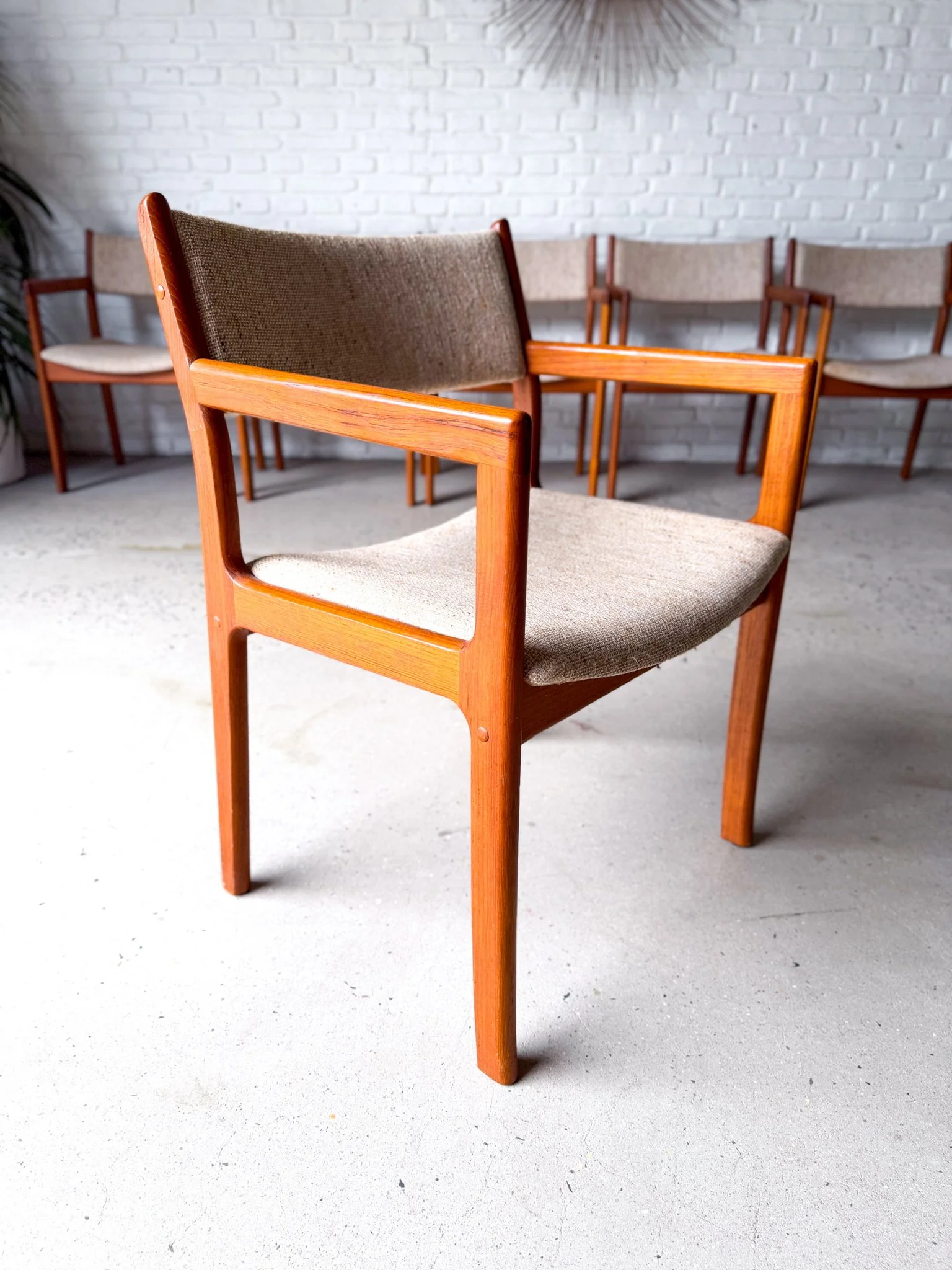Teak Dining Chairs With Arms Set of 6 by D-Scan19.jpg