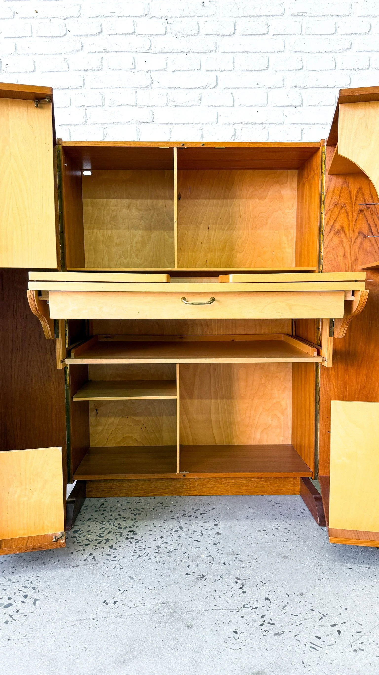 Danish Teak Desk in a Box13.JPG