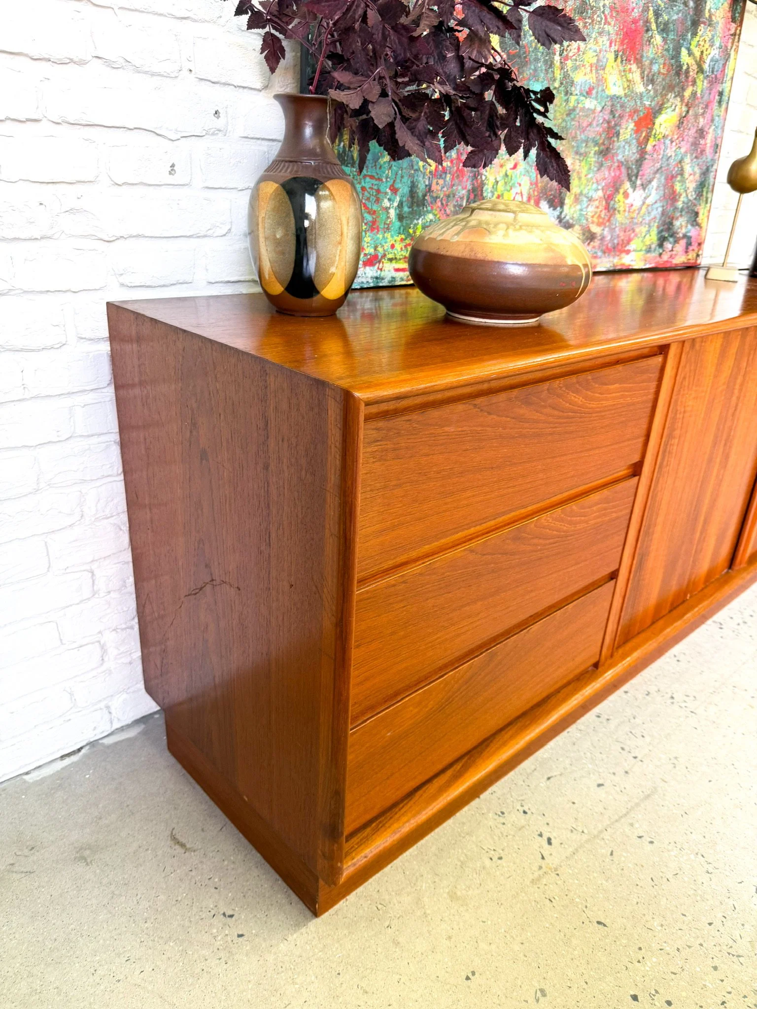 Danish Modern Lowboy Dresser by Art Furn2.JPG