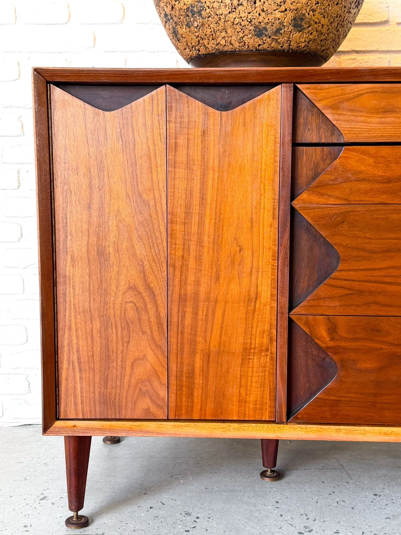 Rare Mid-Century Grosfeld House Walnut Credenza- refinished!9.jpg