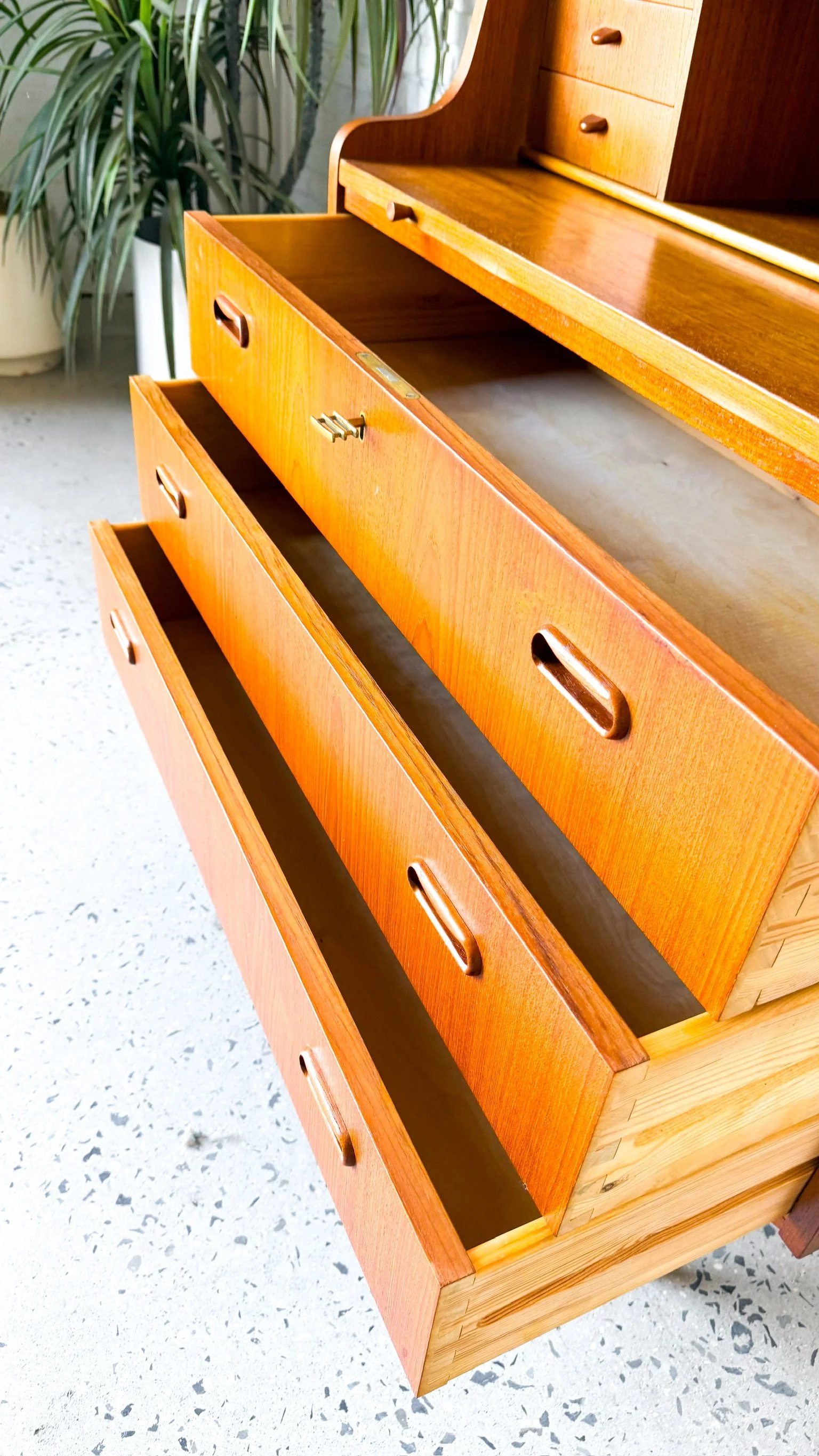 Danish Teak Secretary Desk10.jpg