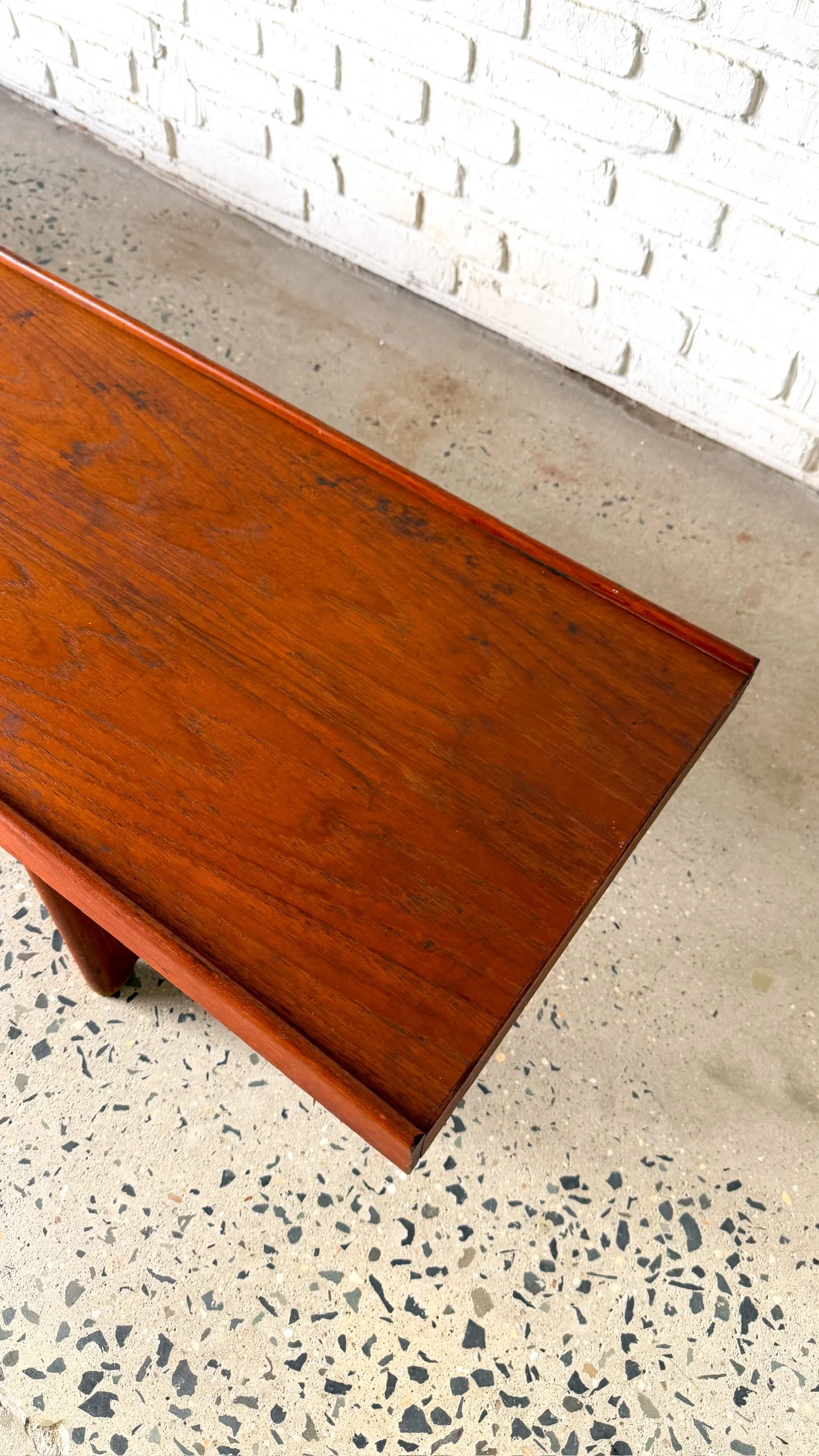 Extra long teak bench by Torbjorn Afdal for Bruksbo Norway2.jpg