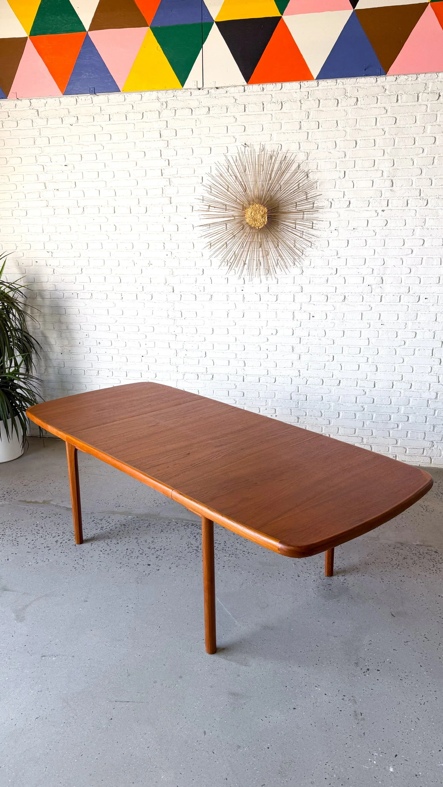 Danish Teak Dining Table with Flip Out Leaf8.jpg