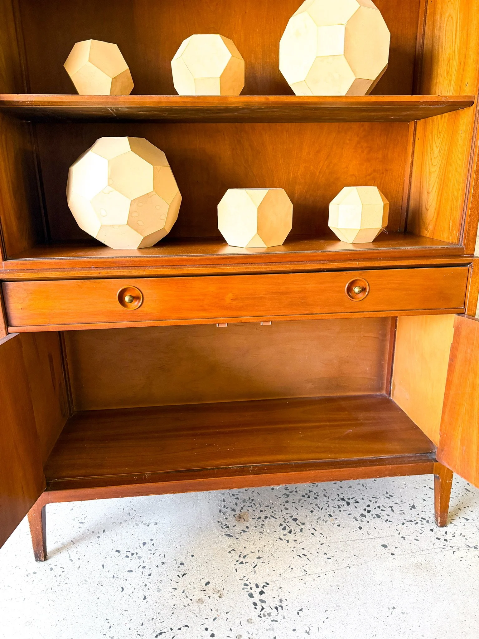 Drexel Counterpoint by John Van Koert Walnut Hutch10.jpg