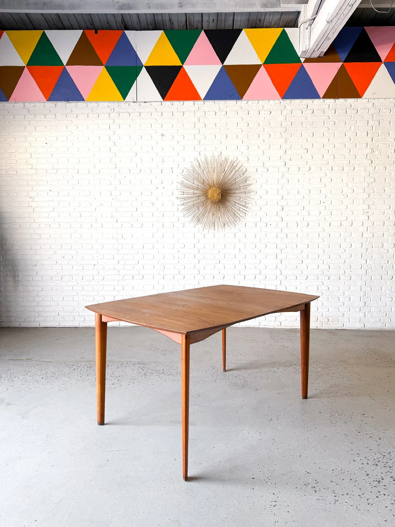 Mid Century Walnut Dining Table with 2 leaves1.jpg