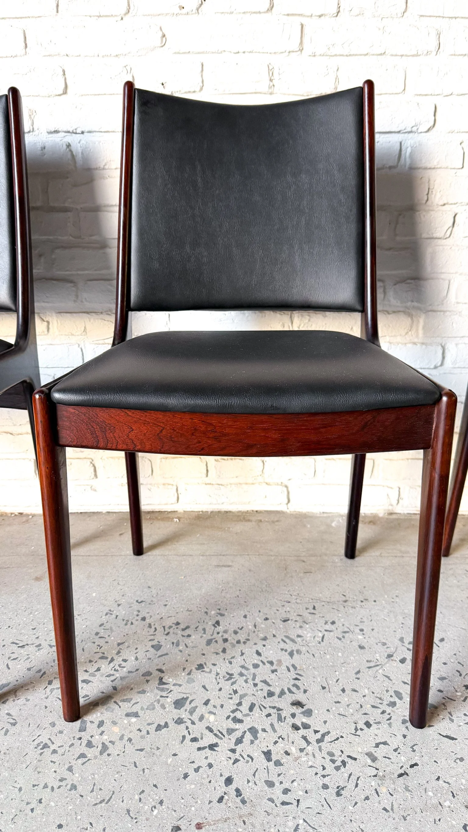 Johannes Andersen Danish Rosewood Dining Chairs8.jpg