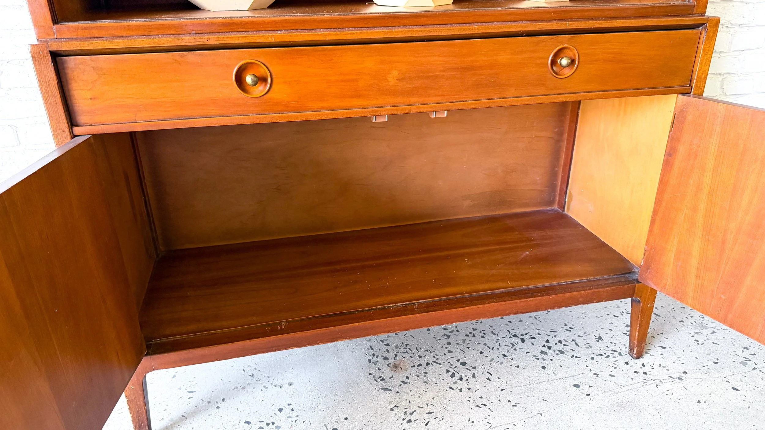 Drexel Counterpoint by John Van Koert Walnut Hutch9.jpg