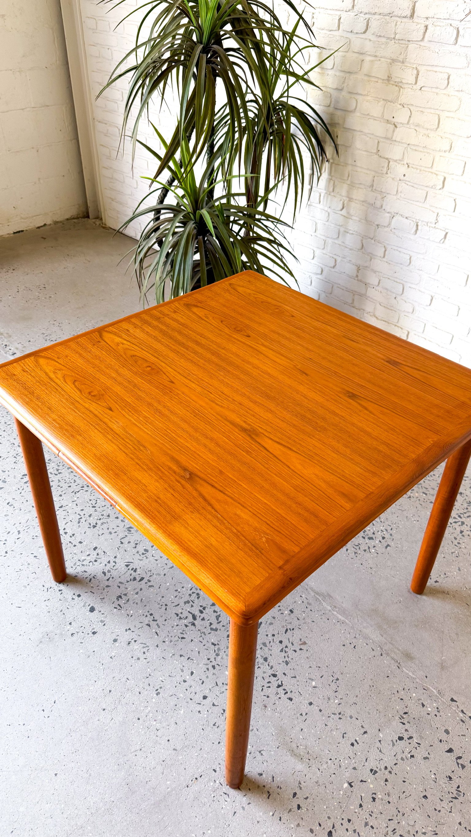 Danish Teak Square Dining Table5.jpg