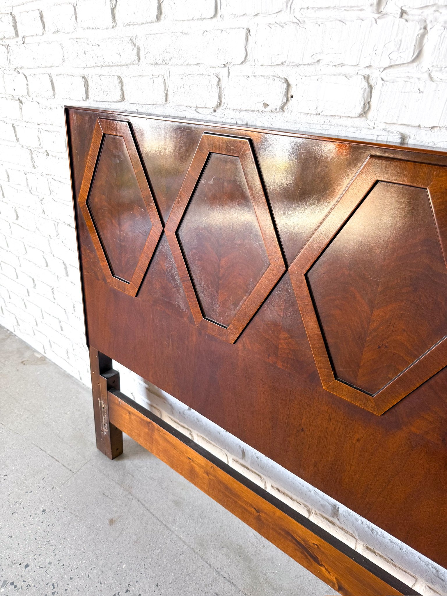 King Size Mid Century Modern Burlwood Headboard3.jpg